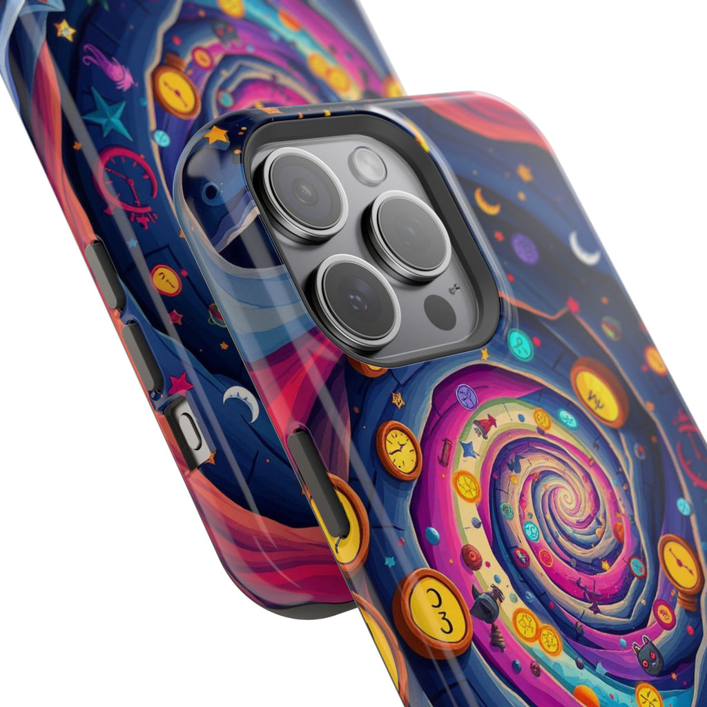 iPhone Time Portal Swirl Kids Fun iPhone Phone Case Gift Clean Minimal · iPhone