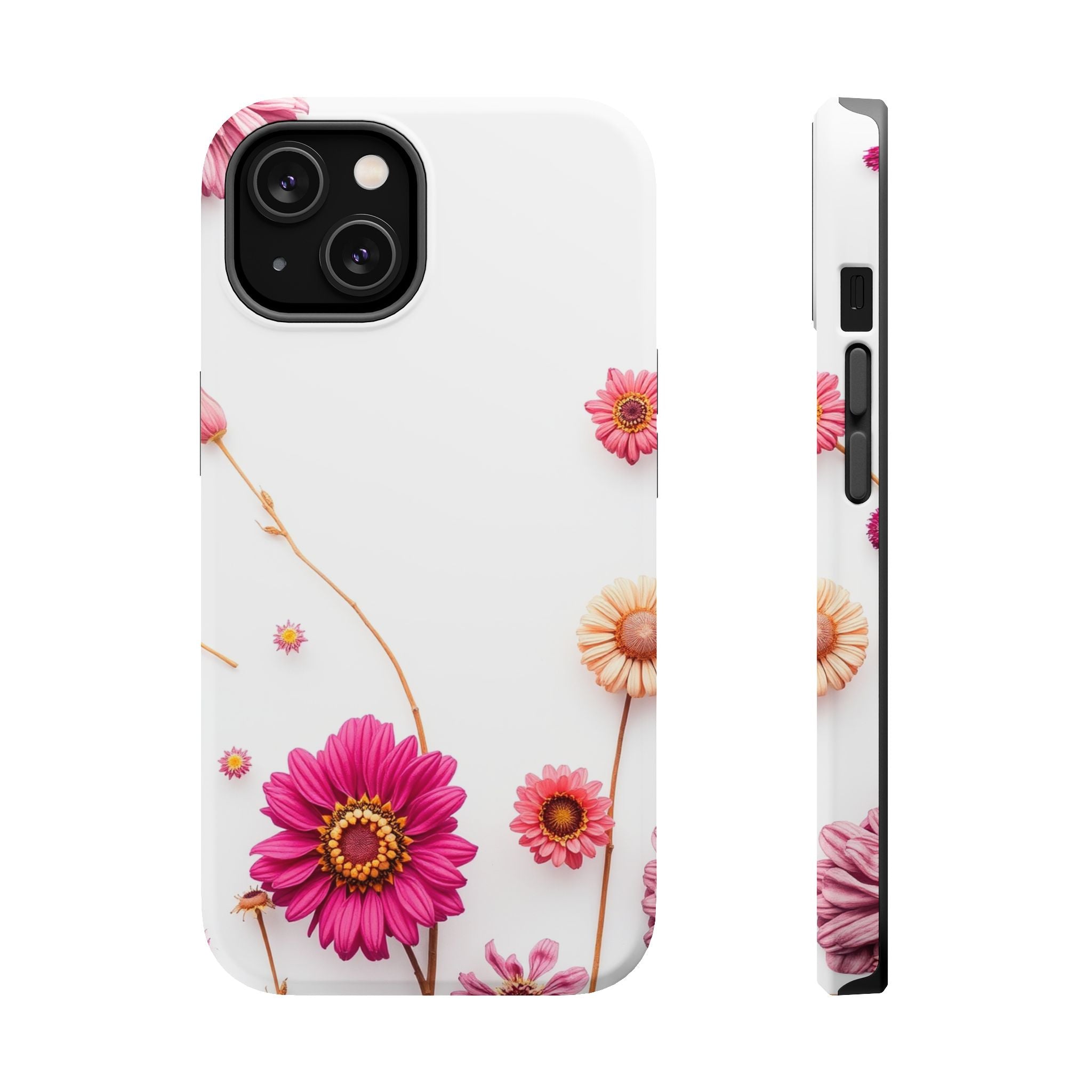 iPhone Earthy Dried Flower Flat Lay Design Slim iPhone Everyday · iPhone Case