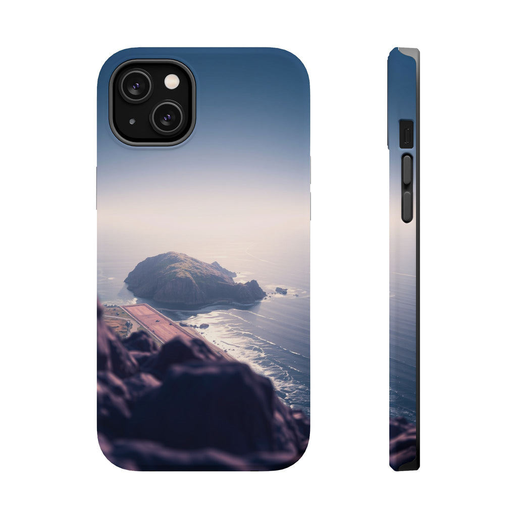 iPhone Shoreline Aerial Enchanted Art Slim Everyday Designer Case · iPhone Case