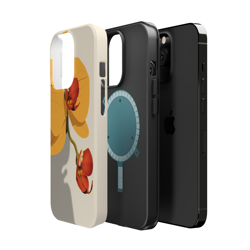 iPhone Vibrant Orchid Study Design Bold Modern Everyday Snap Case · iPhone Case