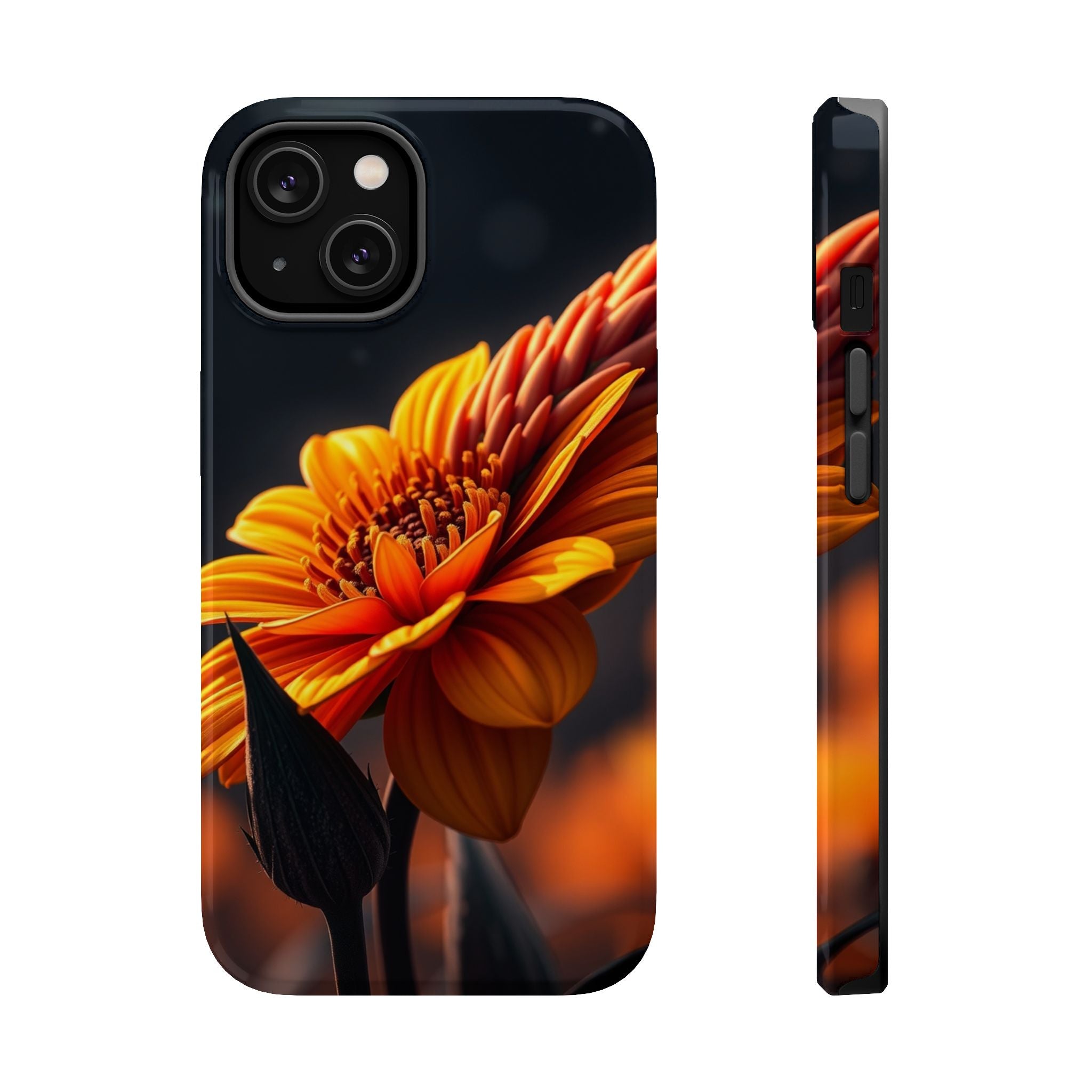 iPhone Mustard And Rust Night Bloomer Slim Everyday Designer Case · iPhone Case