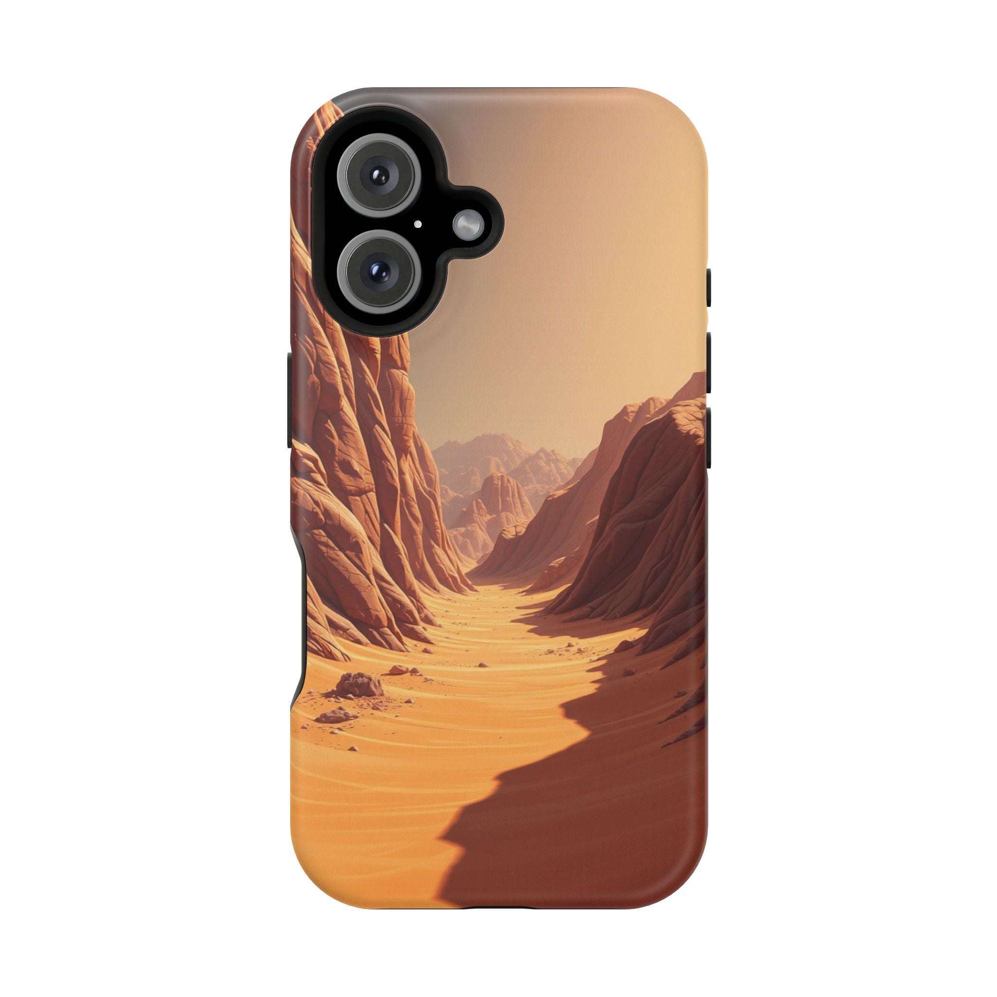iPhone Burnt Orange And Sand Valley Floor Slim iPhone 20 Everyday · iPhone Case