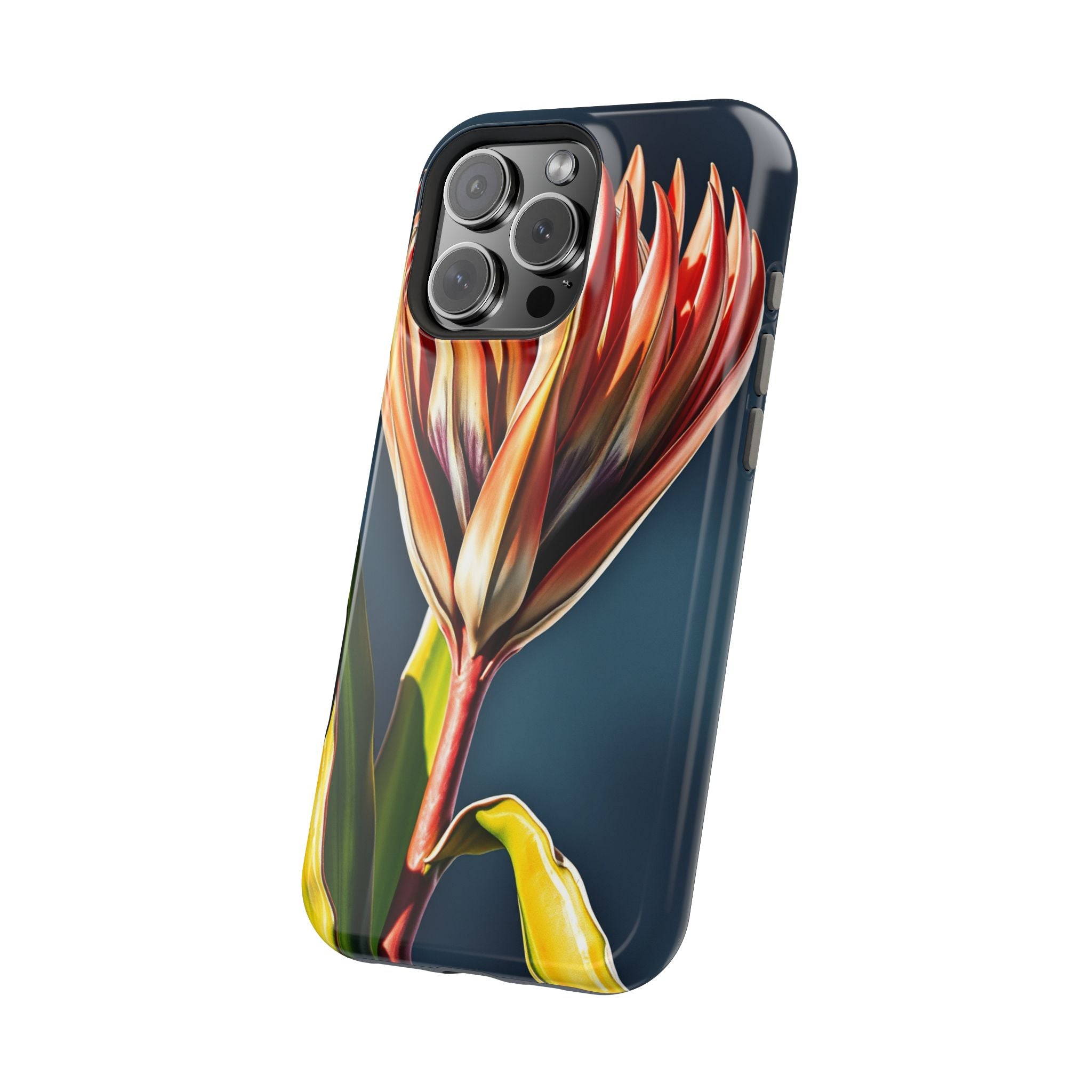 iPhone Protea Bold Vibrant Watercolor Slim Snap Case Ga · iPhone Case