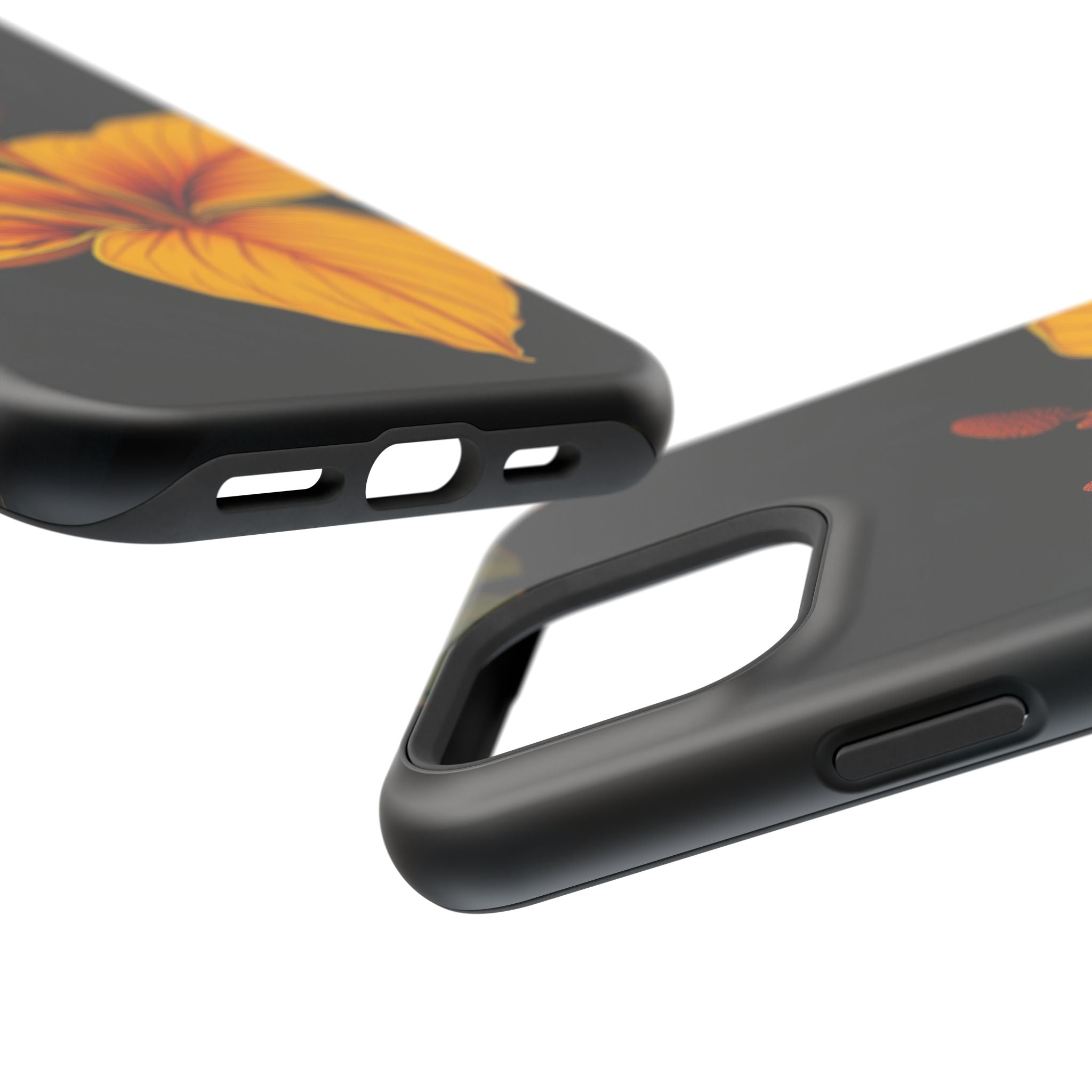 iPhone Earthy Tropical Bloom Design Artistic Everyday Cas Slim Snap Case · iPhon