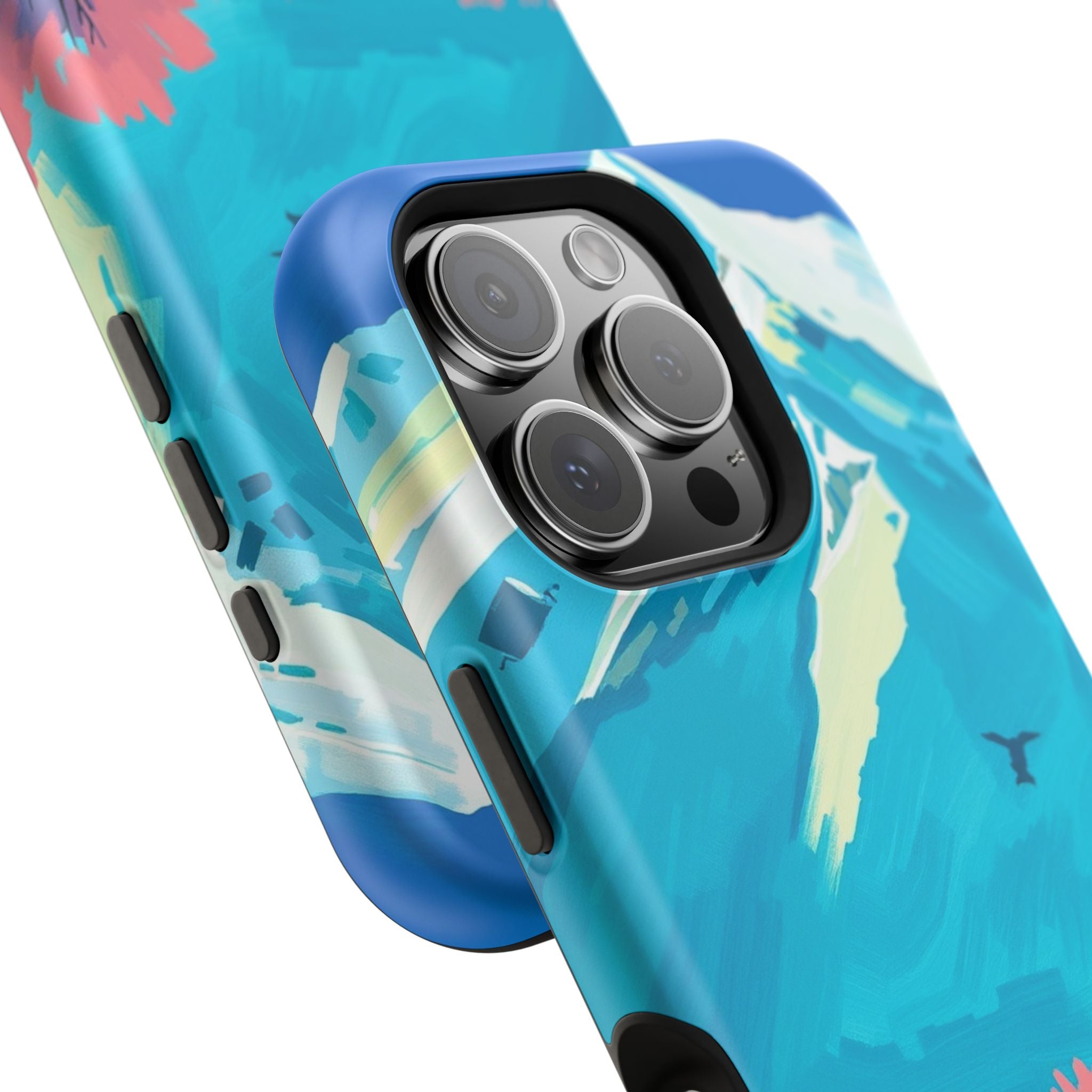 iPhone Snow Field Electric Art Slim Everyday Designer Case · iPhone Case