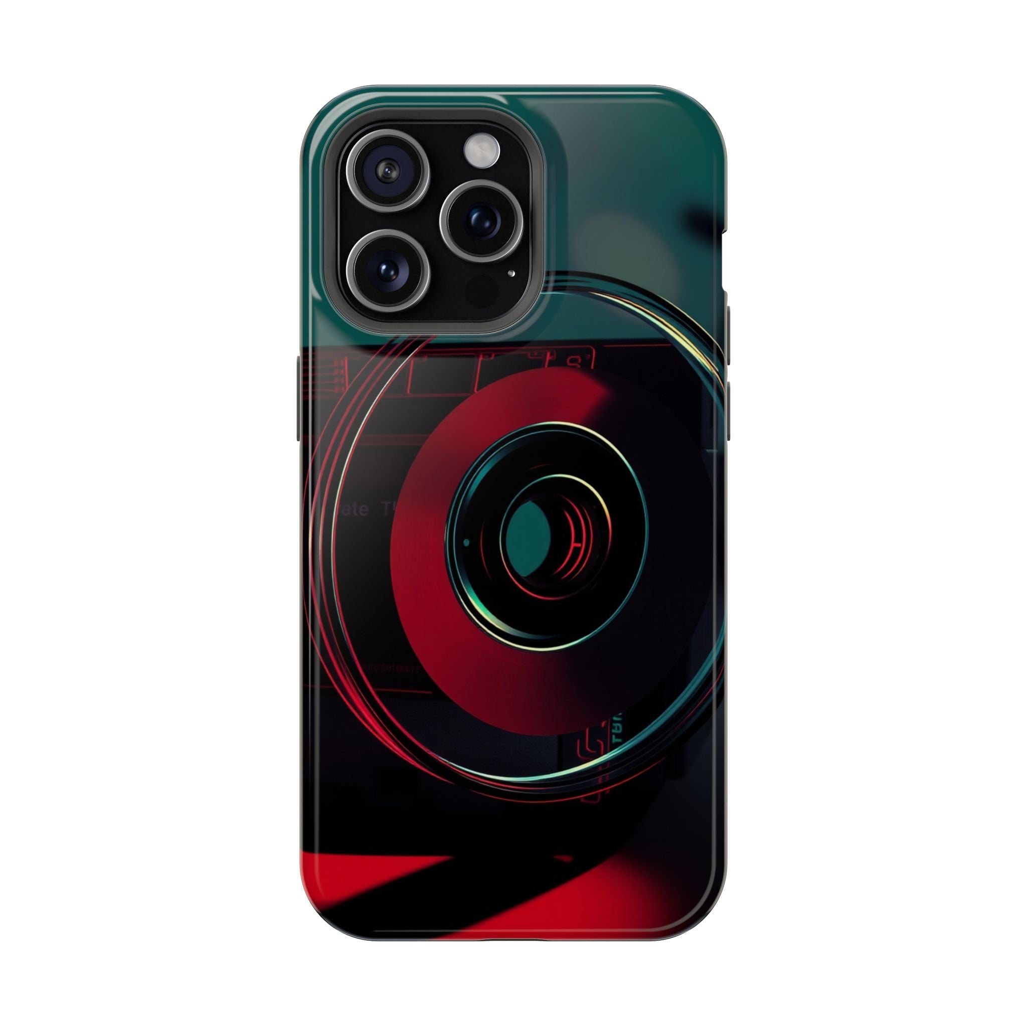 iPhone Vibrant Cassette Tape Rewind Design Slim Everyday Designer Case · iPhone