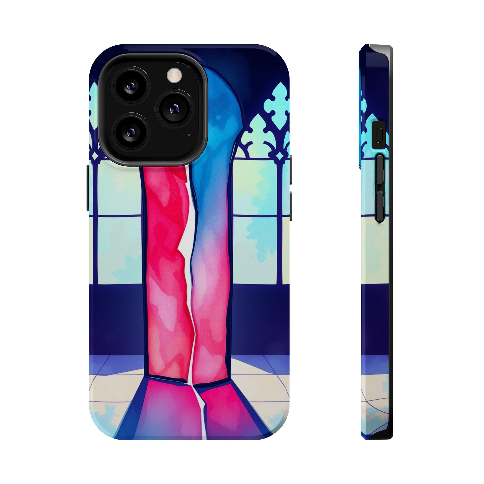 iPhone Stained Glass Break Electric Art Slim Everyday iPhone Designer · iPhone C