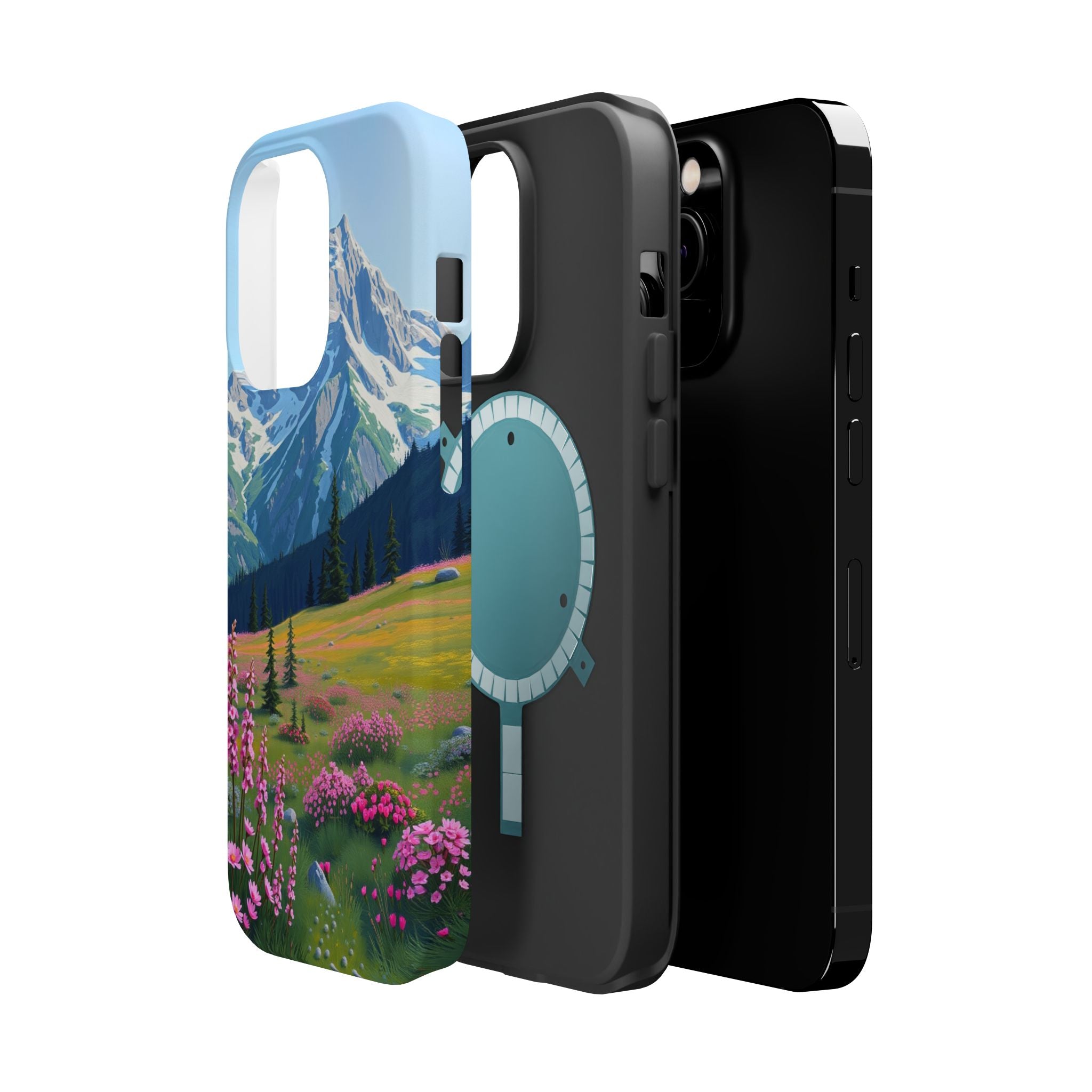 iPhone Earthy Alpine Meadow Design Bold Modern Everyday Snap Case · iPhone Case