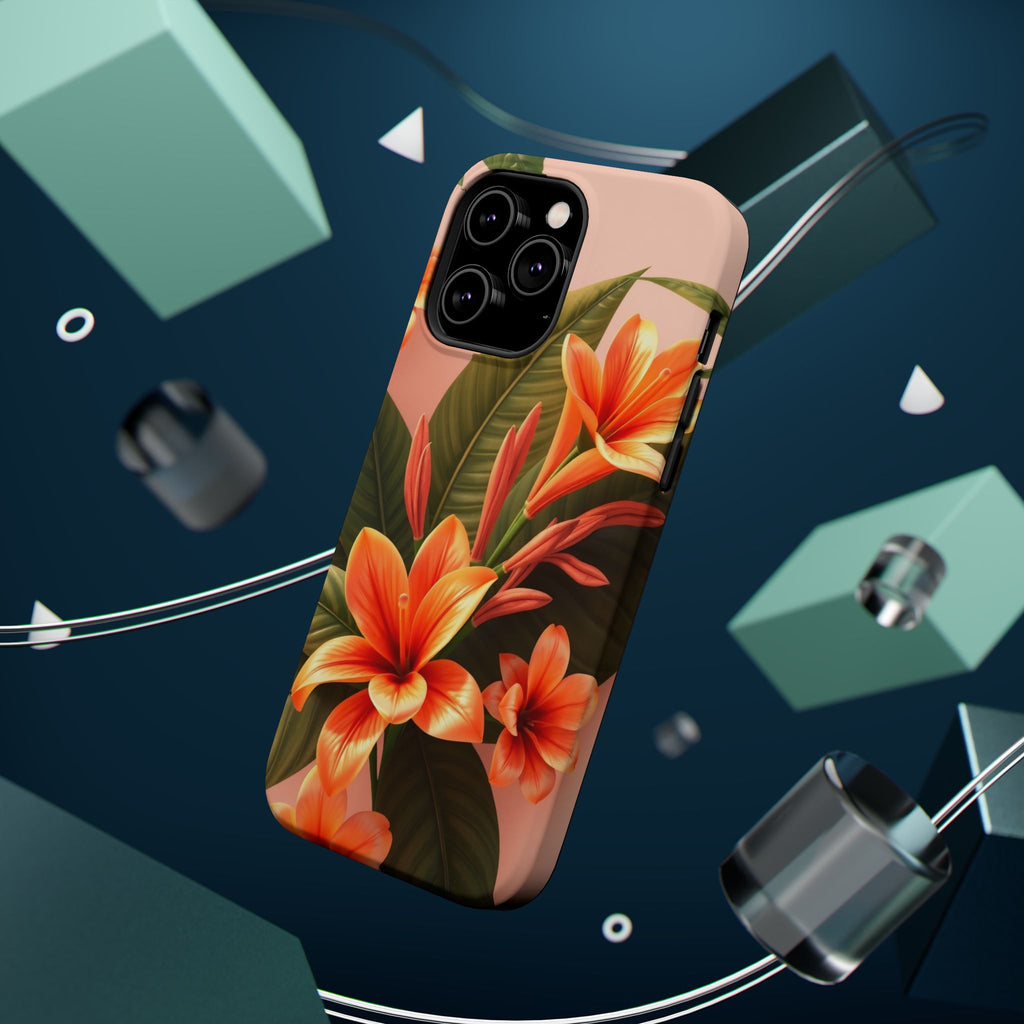 iPhone Tropical Bloom 3D Digital Bold Modern Everyday Snap Case · iPhone Case