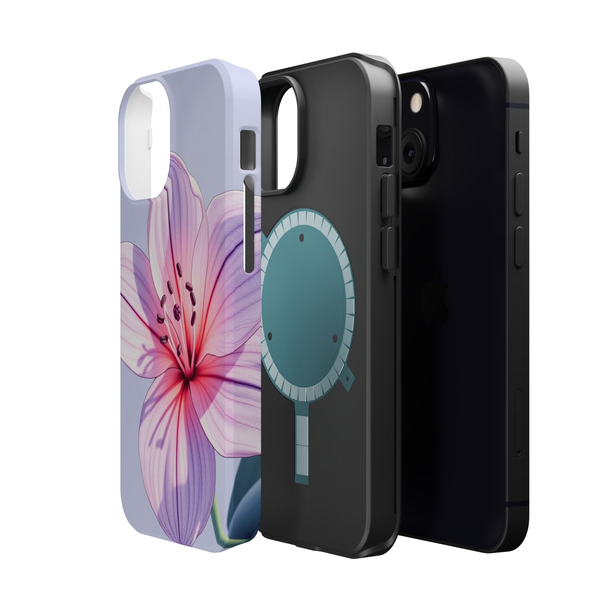 iPhone Lavender And Pearl Tropical Bloom Slim Everyday iPhone Designer · iPhone