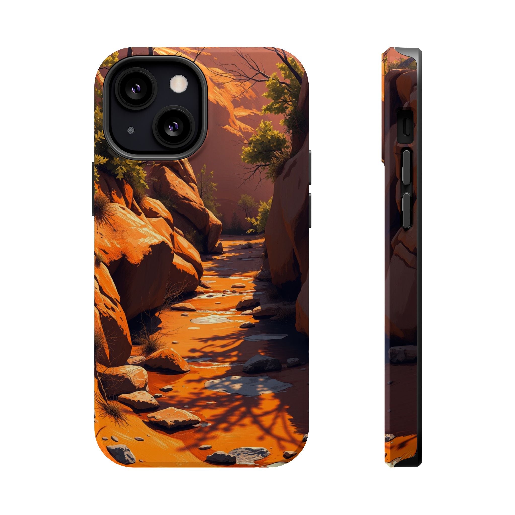 iPhone Spring Creek Bold Art Slim Everyday Designer Case · iPhone Case