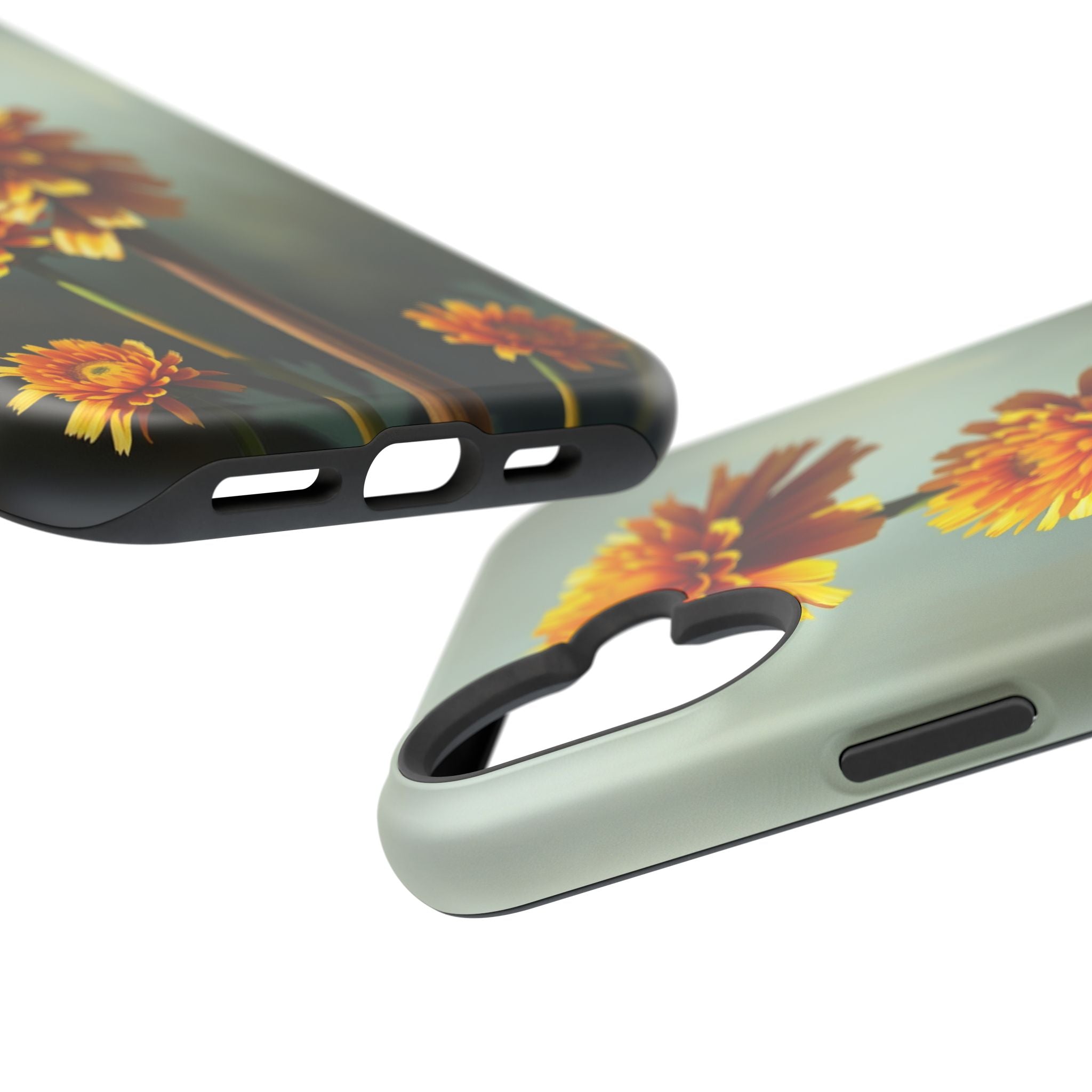 iPhone Ranunculus Stack Electric Art Slim Everyday Designer Case · iPhone Case