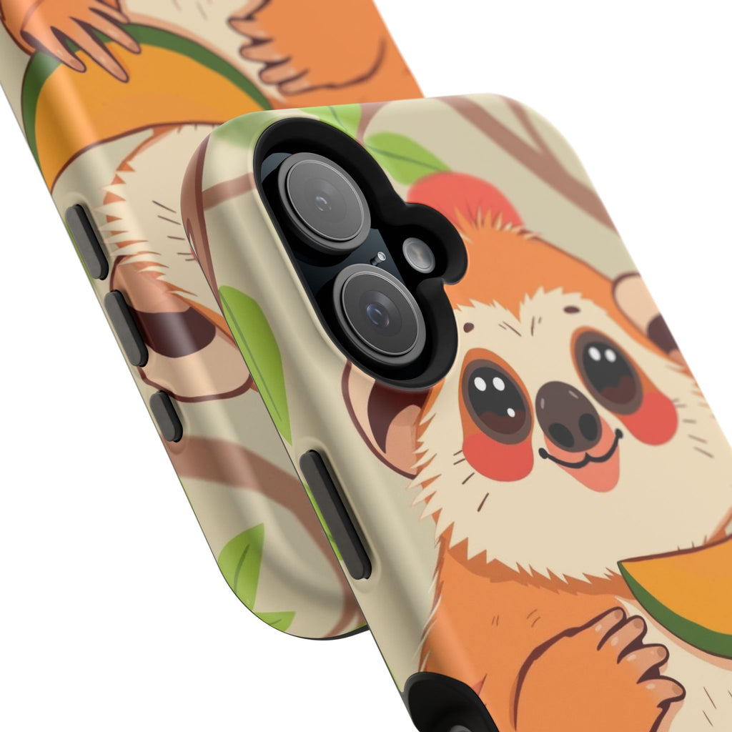 iPhone Slow Loris with Fruit Kids Fun iPhone Phone Case Gift Slim · iPhone Case