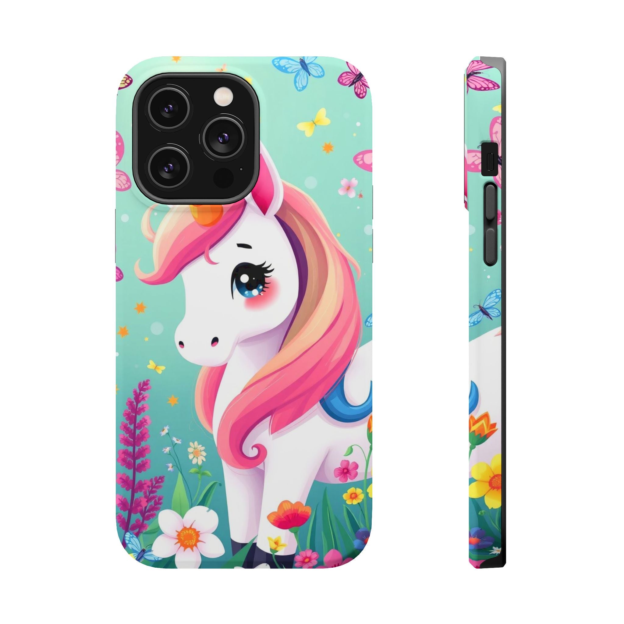 iPhone Dragonfly Unicorn Kids Fun iPhone Phone Case Gift Clean Minimal · iPhone