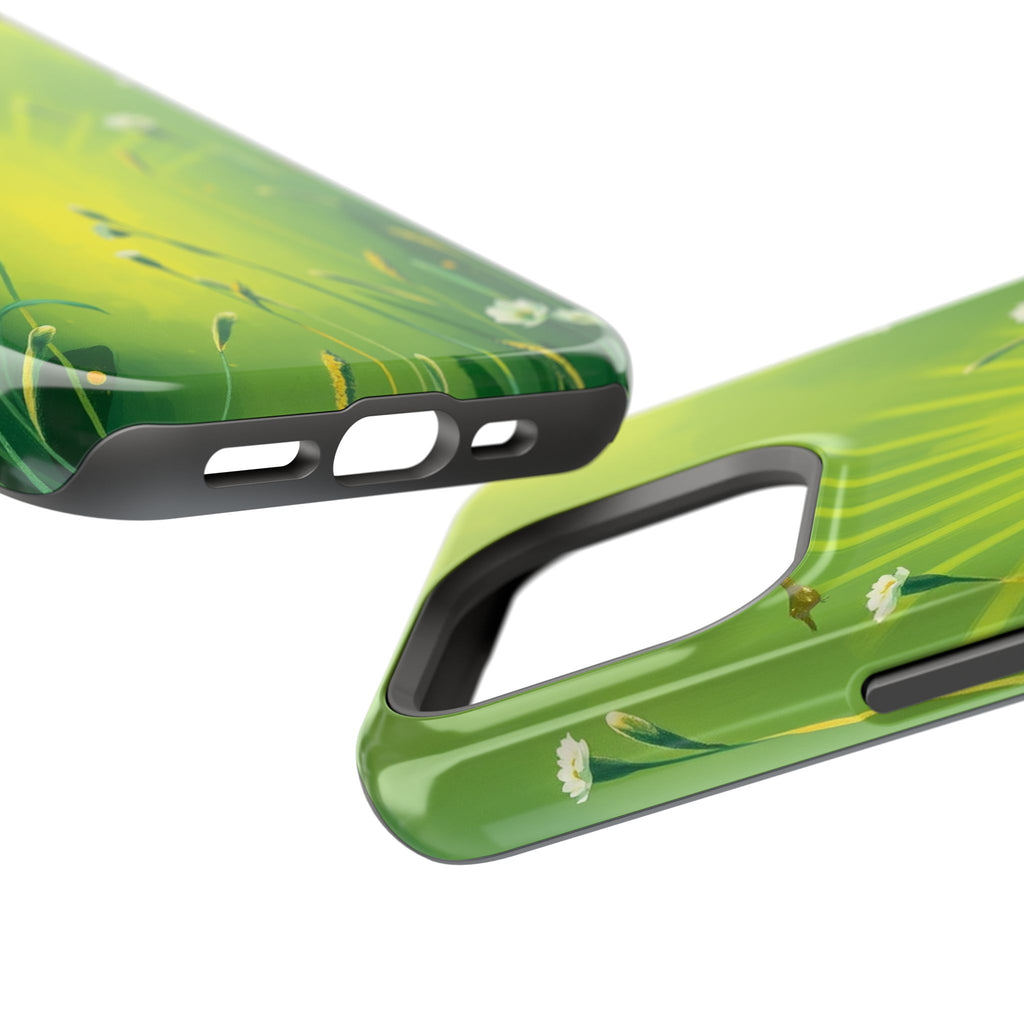 iPhone Spring Meadow Cinematic Art Bold Modern Everyday Snap Case · iPhone Case