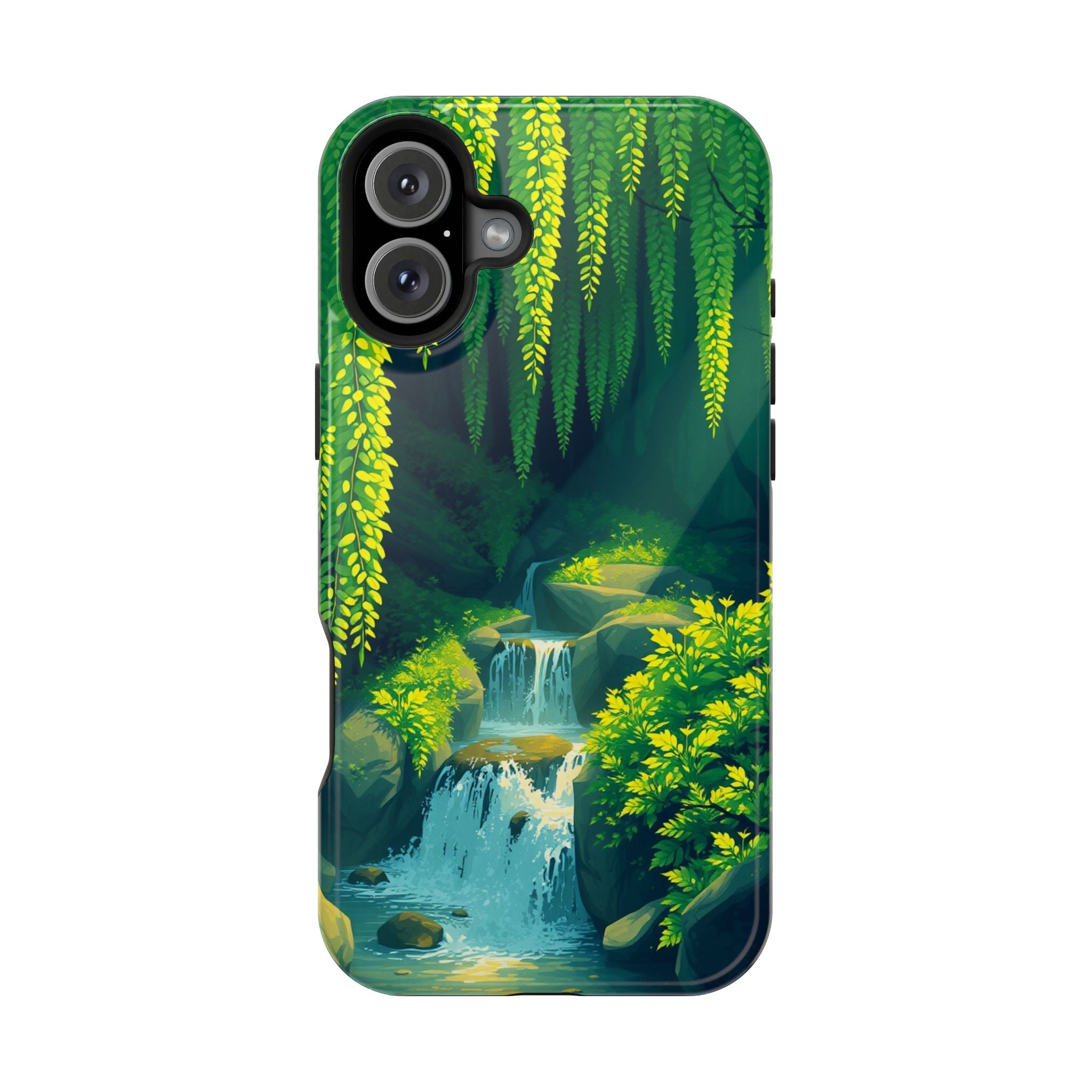 iPhone Earthy Wisteria Cascade Design Slim Everyday iPhone 13 Designer · iPhone