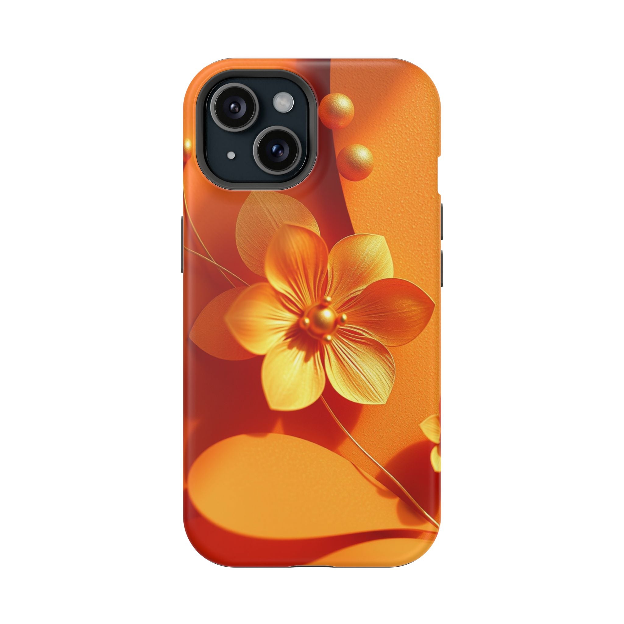iPhone Floral Geometric Gold Foil Luxury Slim Everyday iPhone Designer · iPhone