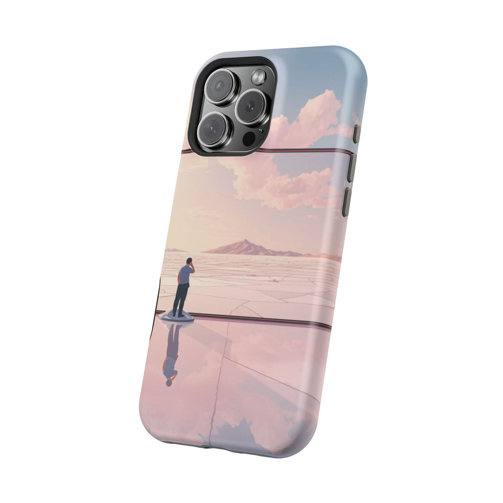 iPhone Salt Flat Mirror Stained Glass Slim Everyday Designer Case · iPhone Case