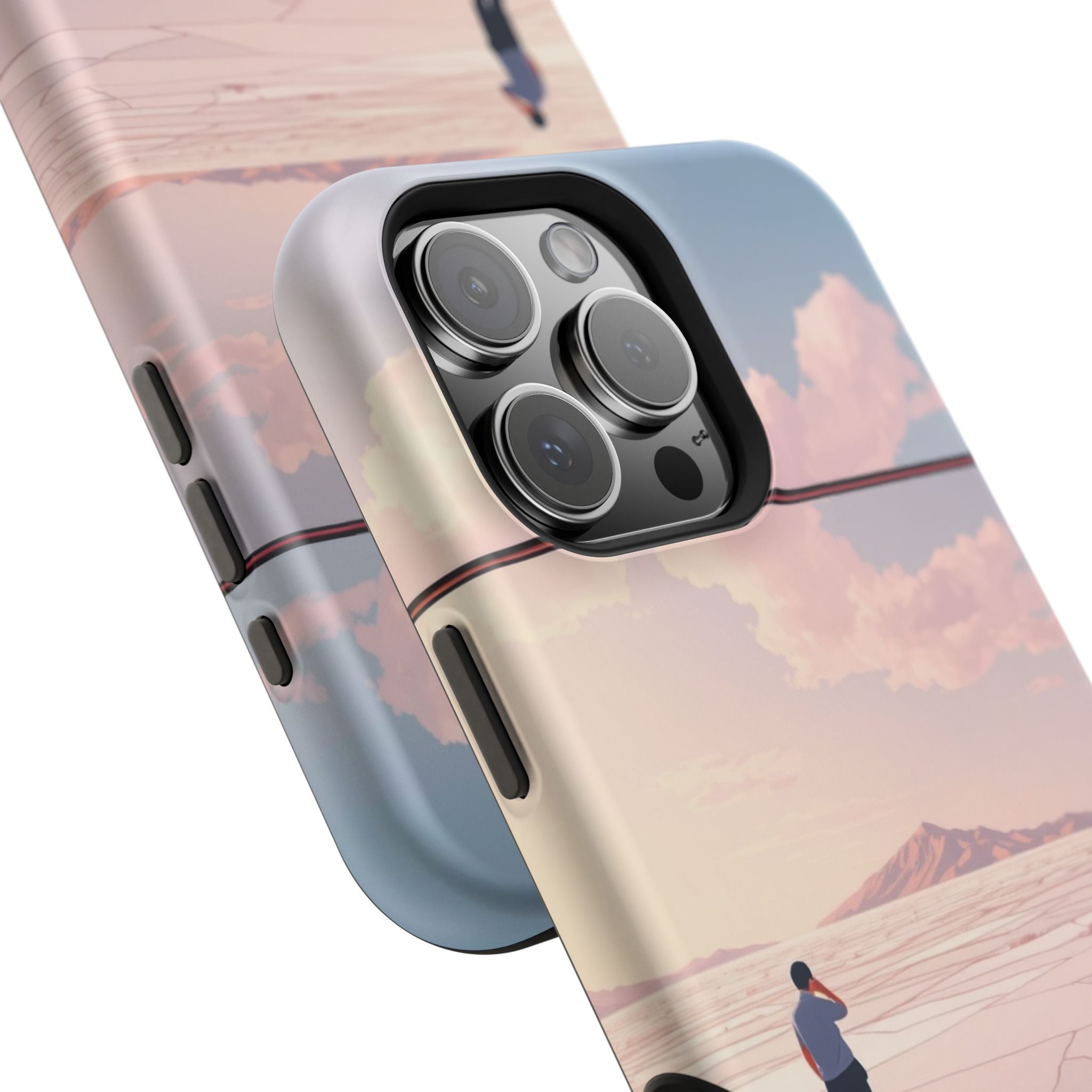 iPhone Salt Flat Mirror Stained Glass Slim Everyday Designer Case · iPhone Case