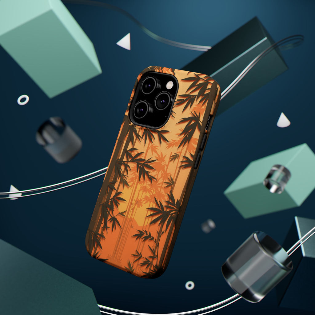 iPhone Earthy Bamboo Grove Design 12 Slim Everyday Designer Case · iPhone Case