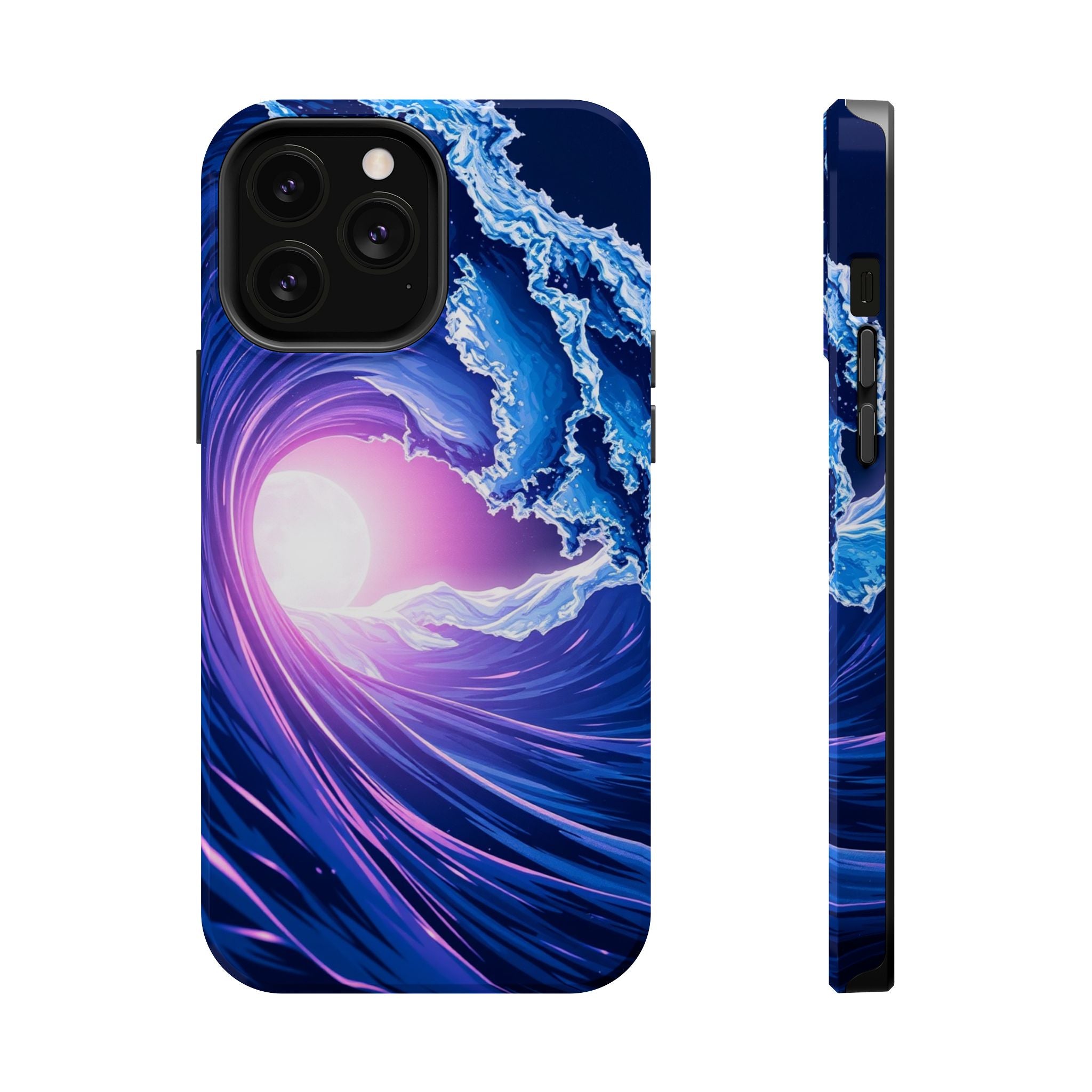 iPhone Holographic Wave Cinematic Art Slim Everyday Designer Case · iPhone Case