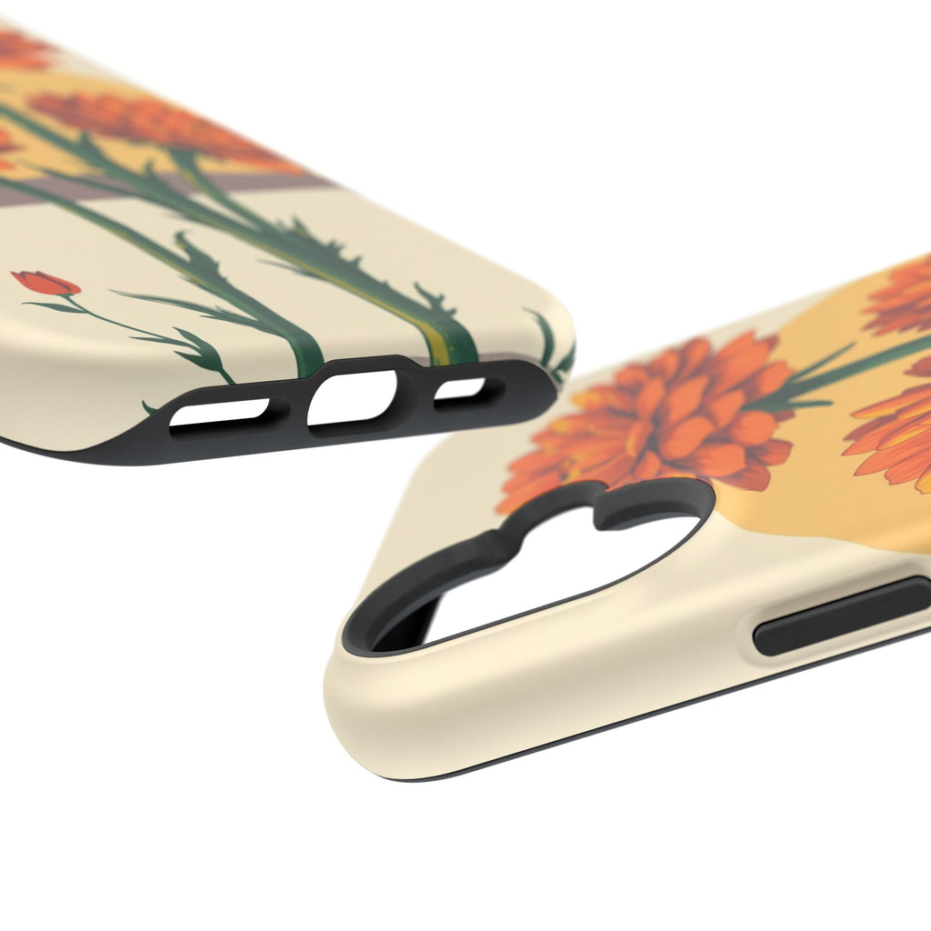 iPhone Ranunculus Stack Bold Art Bold Modern Everyday Snap Case · iPhone Case