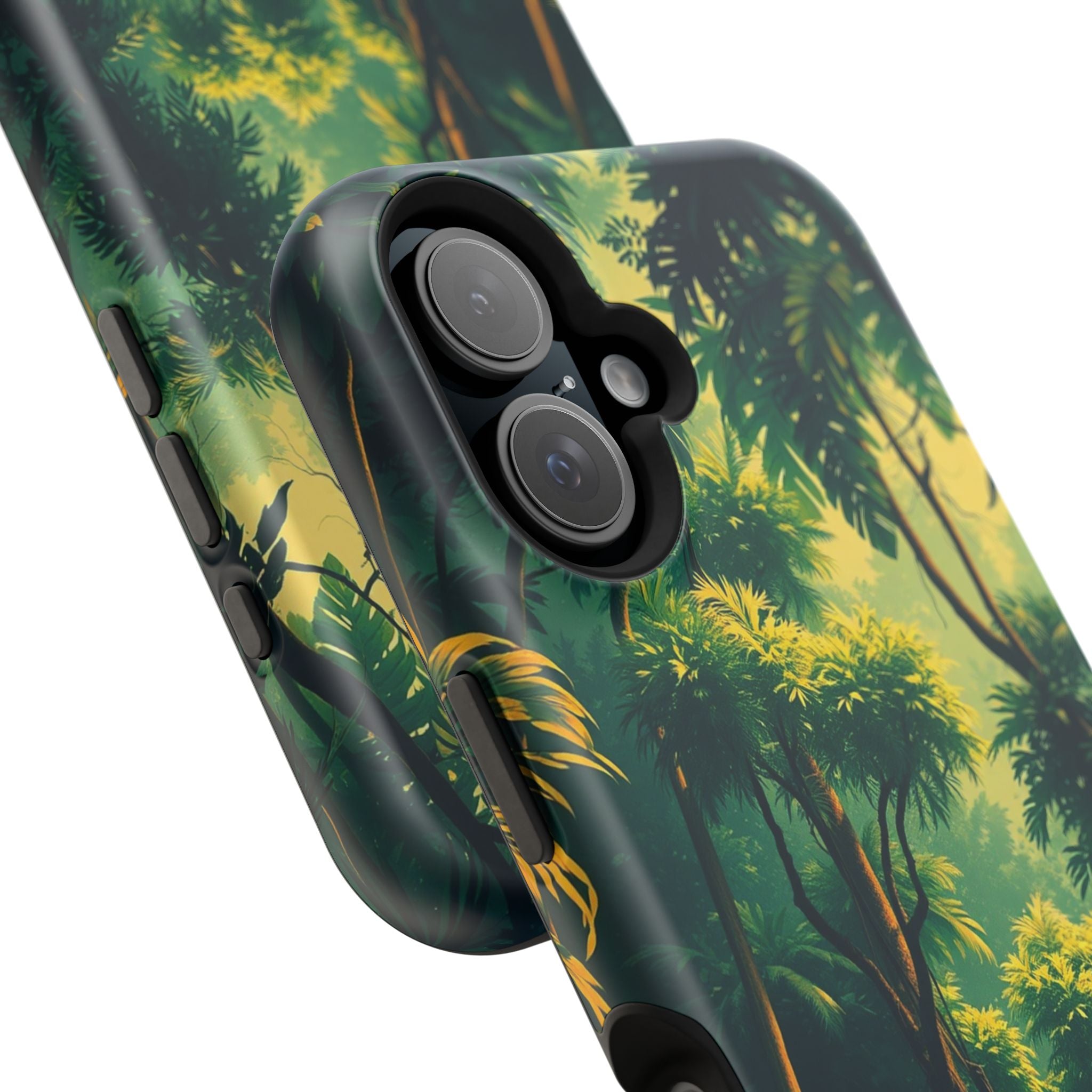 iPhone Rainforest Canopy Vintage Retro Poster Slim iPhone Everyday · iPhone Case