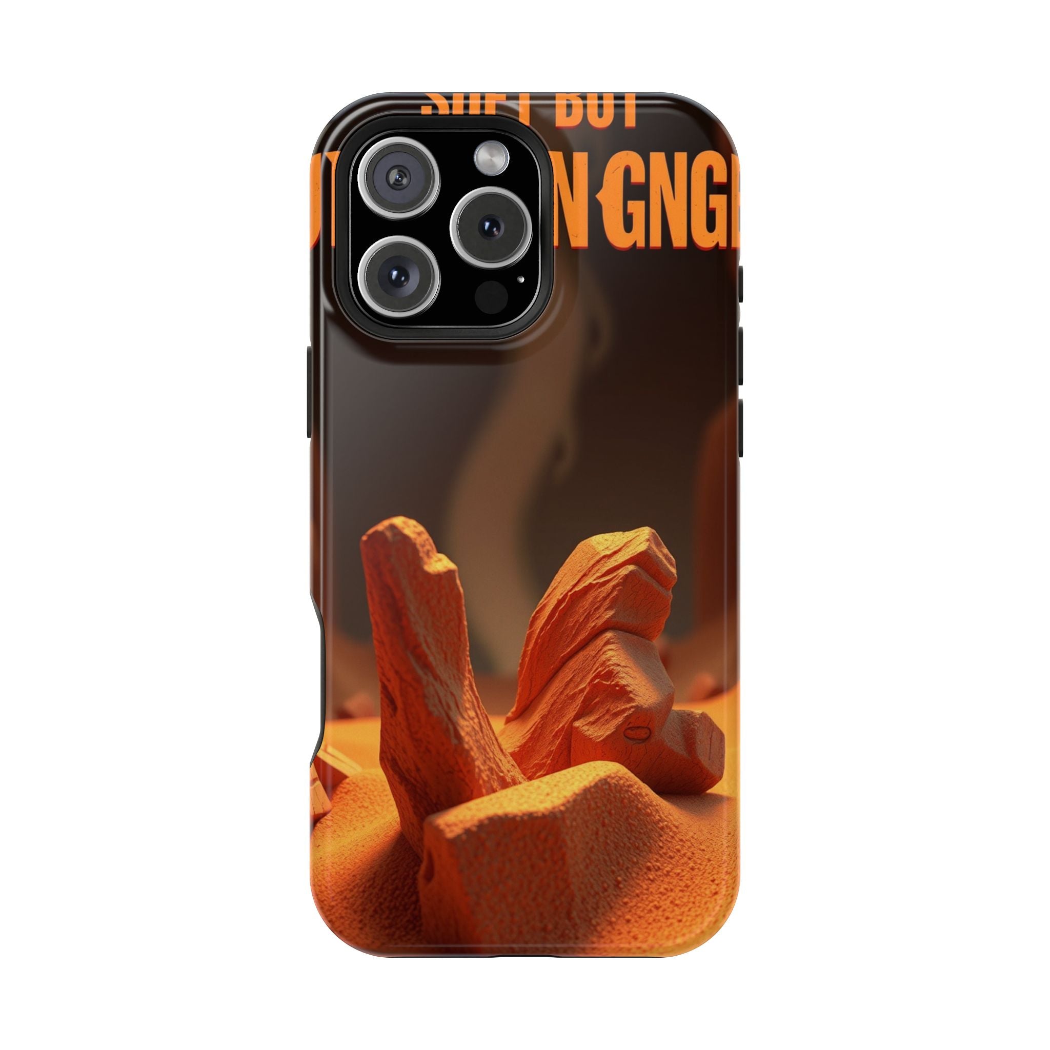 iPhone Earthy Soft but Unhinged Design Slim Everyday Designer Case · iPhone Case