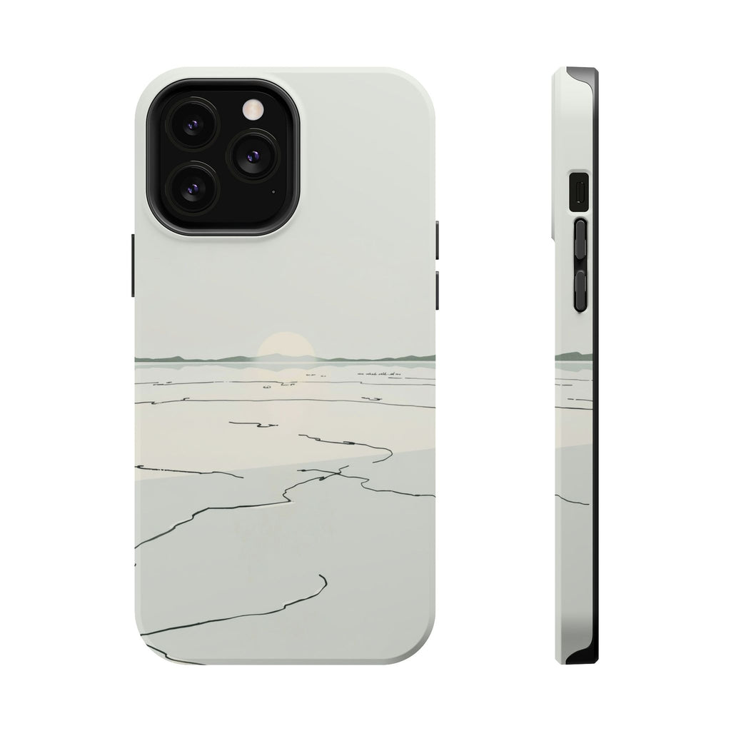 iPhone Dreamy Salt Flat Mirror Design Slim Everyday Designer Case · iPhone Case
