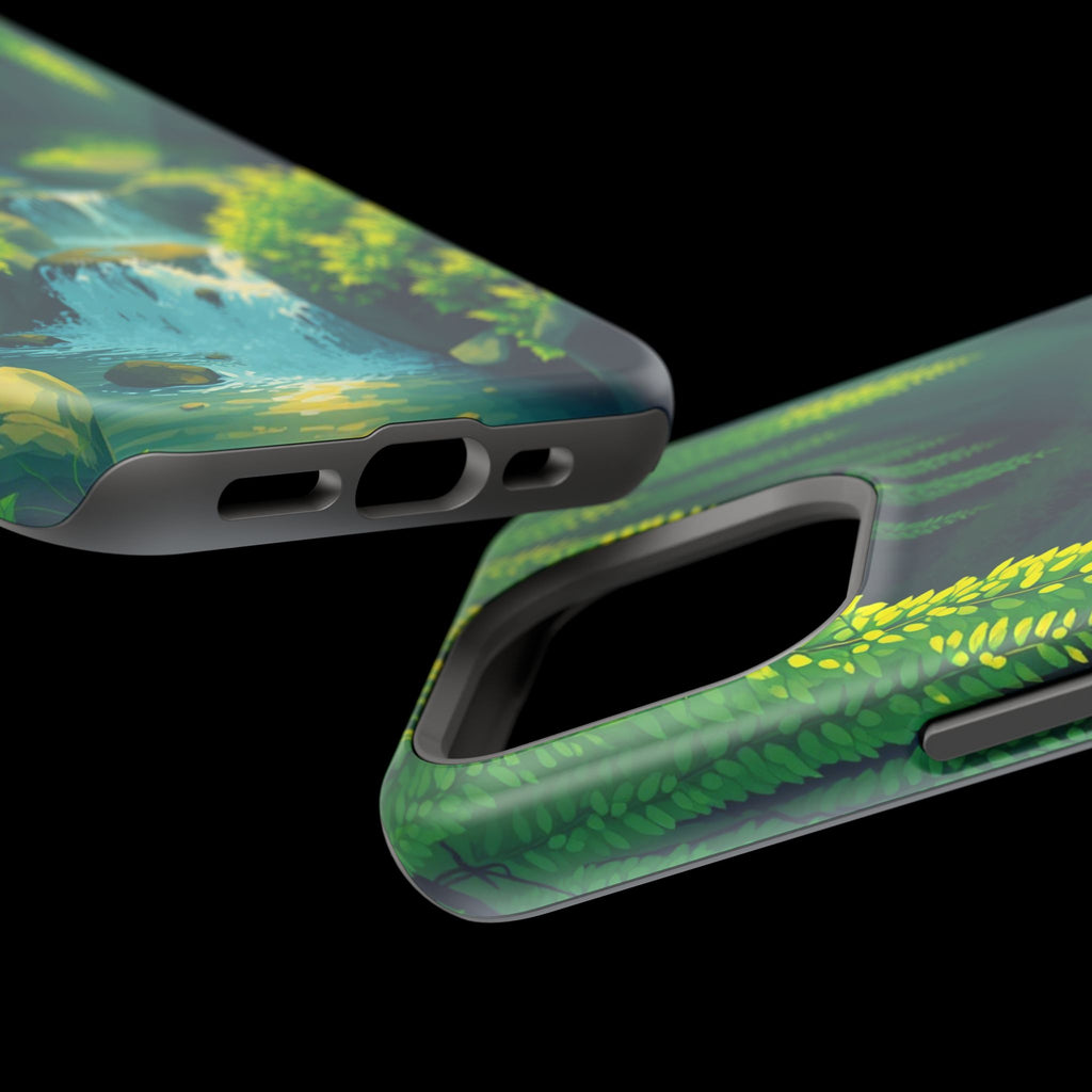 iPhone Earthy Wisteria Cascade Design Slim Everyday iPhone 13 Designer · iPhone