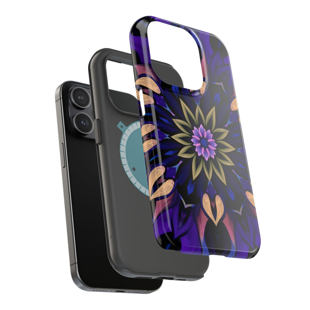 iPhone Floral Mandala Mystic Art Bold Modern Everyday Snap Case · iPhone Case