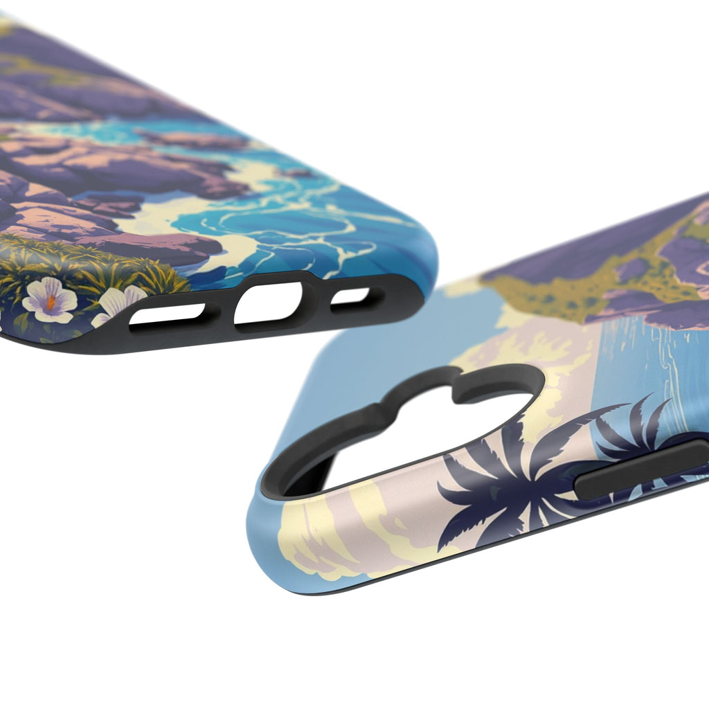 iPhone Vibrant Hibiscus Coast Design Slim Everyday Designer Case · iPhone Case