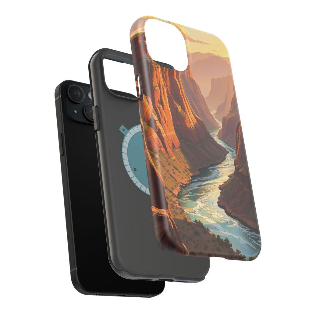 iPhone River Canyon Mystic Art Slim Everyday Designer Case · iPhone Case