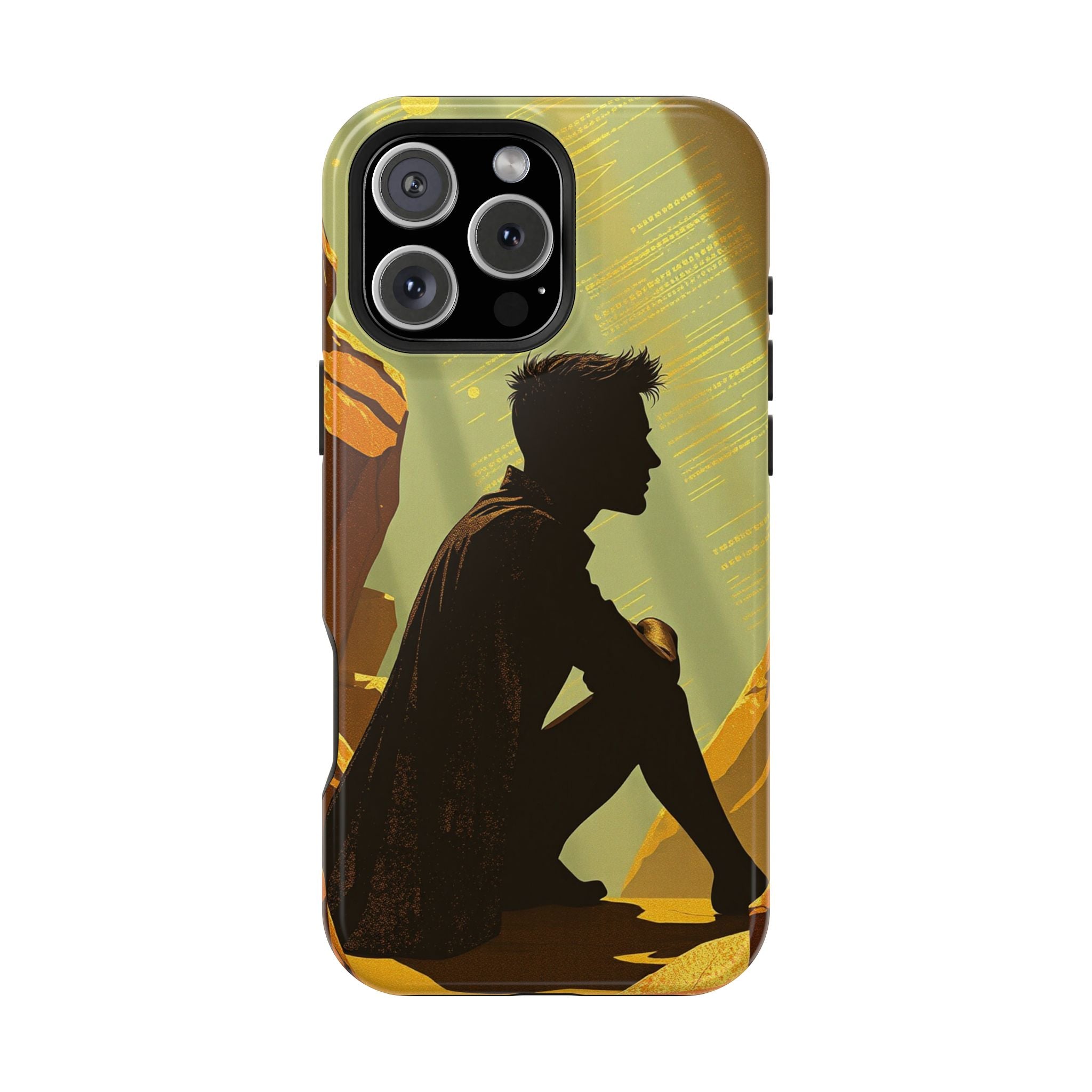 iPhone Mustard And Rust Overthinking Again Slim Everyday Designer Case · iPhone