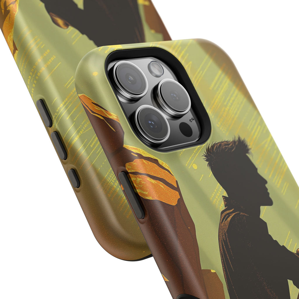 iPhone Mustard And Rust Overthinking Again Slim Everyday Designer Case · iPhone