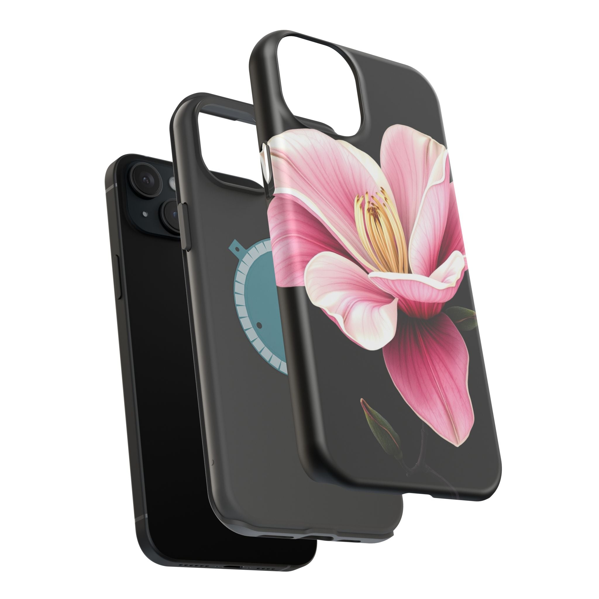 iPhone Magnolia Dream Dark Gothic Ink Slim Everyday Designer Case · iPhone Case