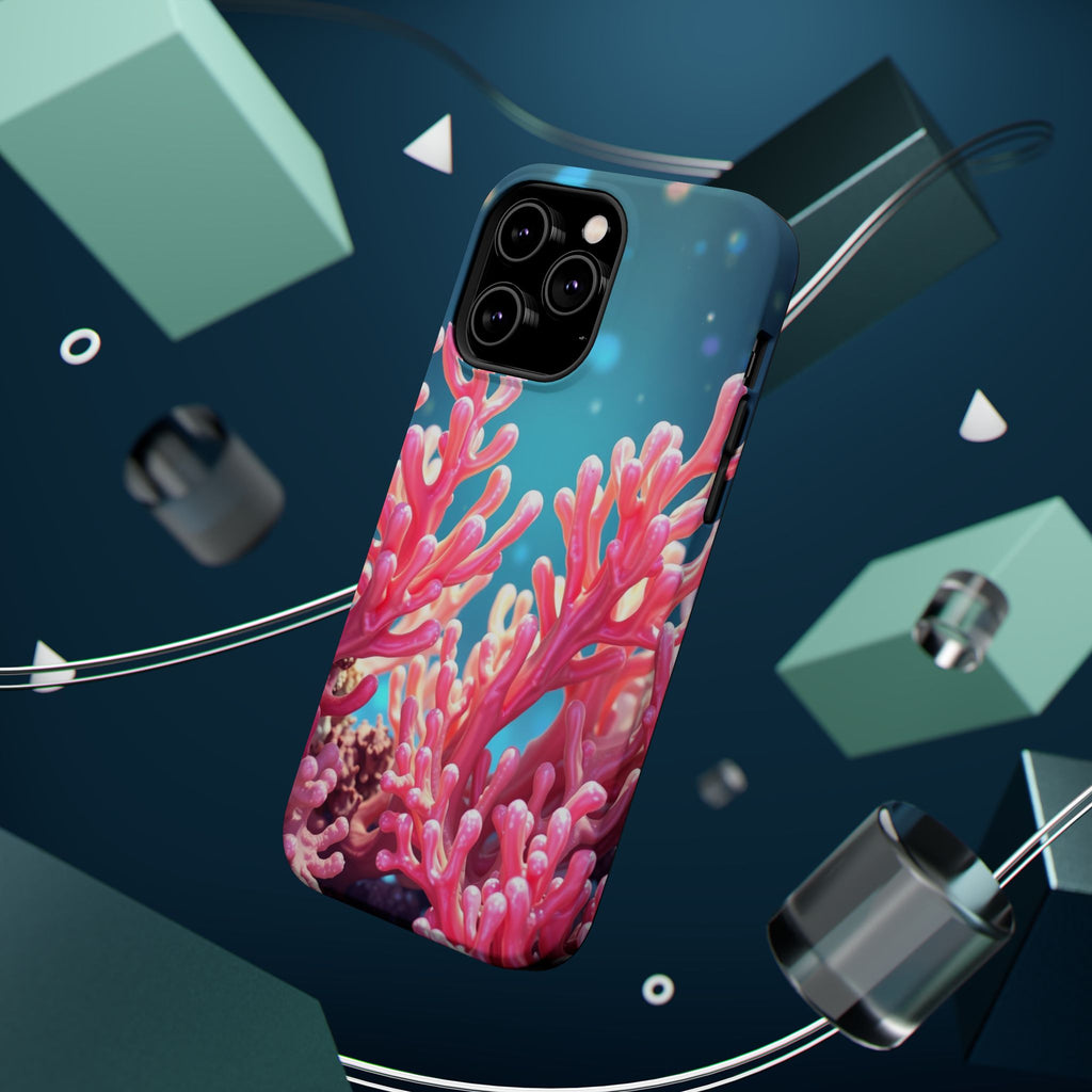 iPhone Coral Reef Life Holographic Iridescent Slim iPhone Everyday · iPhone Case