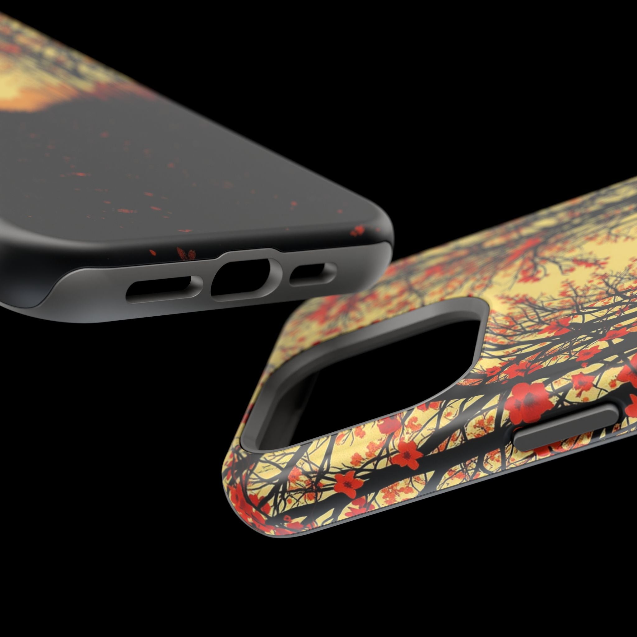 iPhone Dreamy Blossom Trail Design Bold Modern Everyday Snap Case · iPhone Case