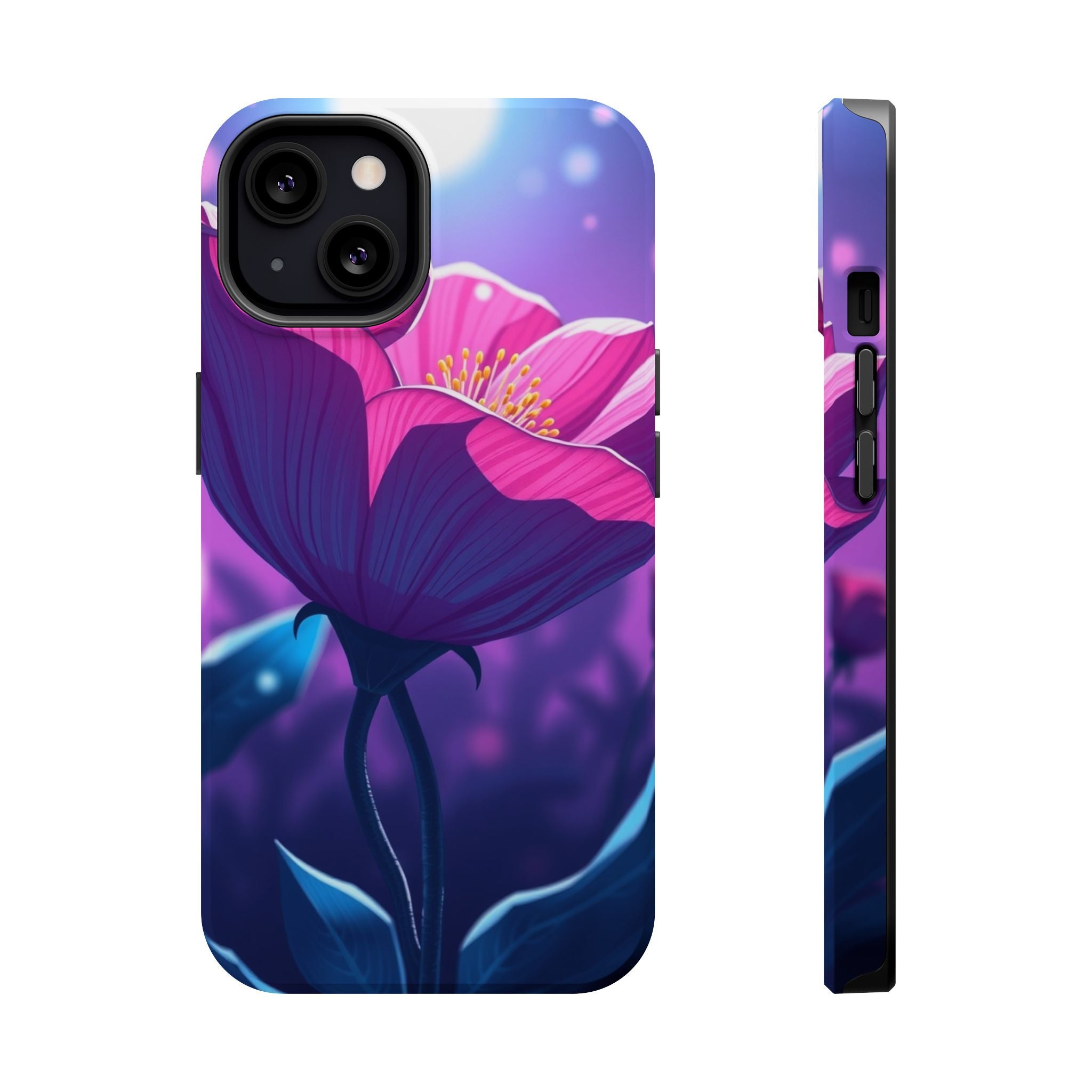 iPhone Night Bloomer Pastel Kawaii Bold Modern Everyday Snap Case · iPhone Case
