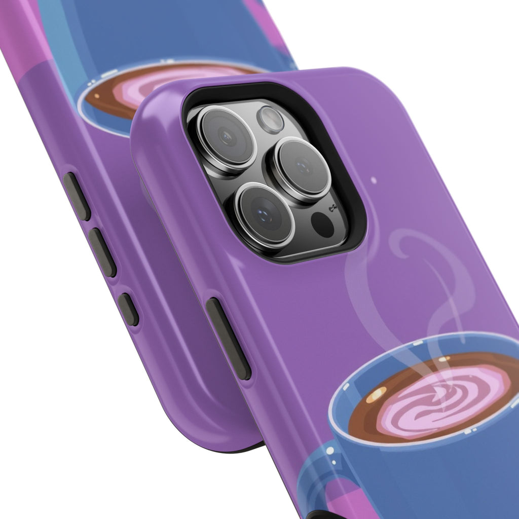 iPhone Emotional Support Coffee Pixel Art -Bit Soft Finish Everyday Case · iPhon