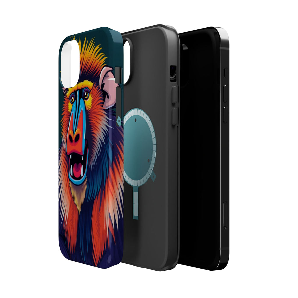iPhone Mandrill Colorful Face Kids Fun iPhone Phone Case Gift Slim · iPhone Case