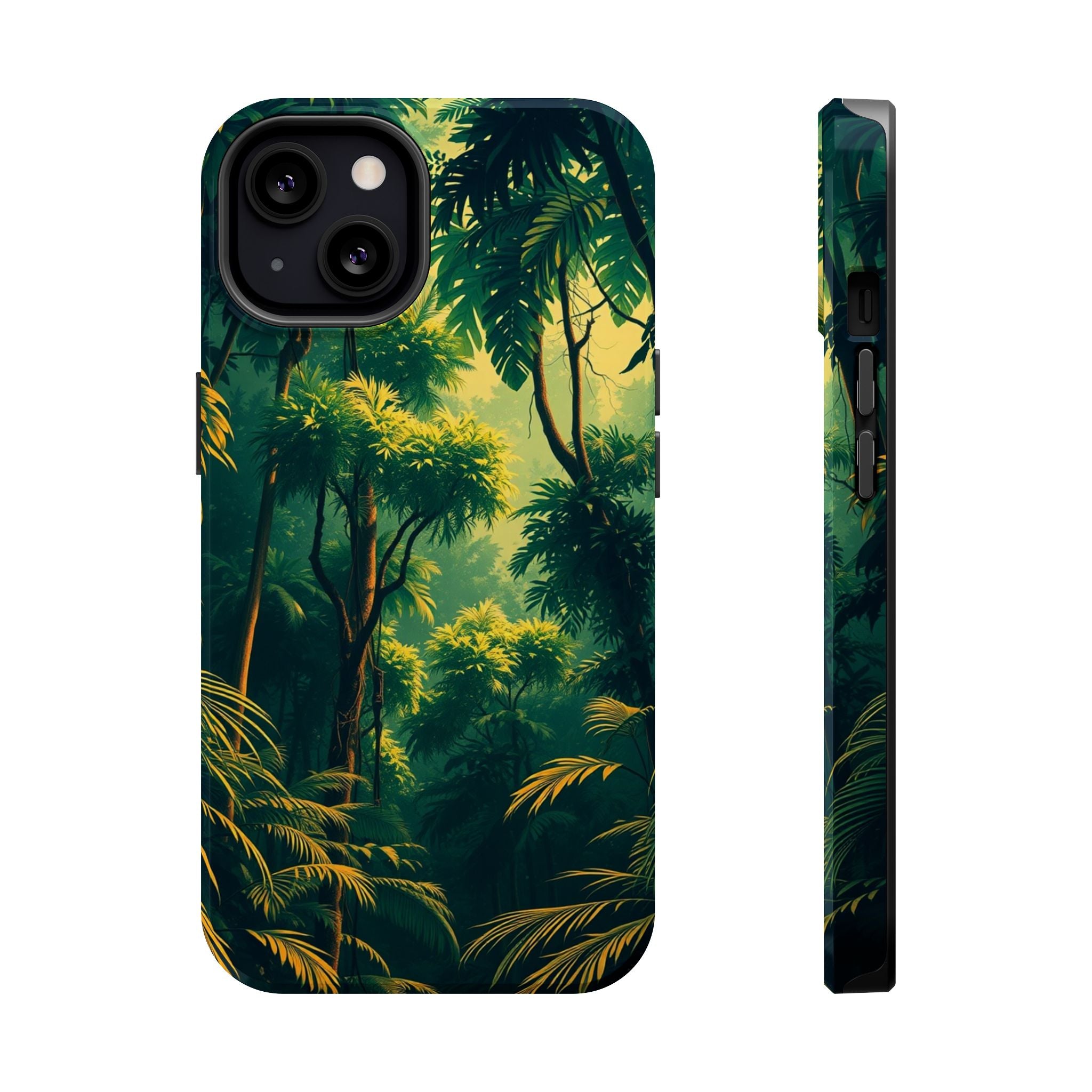 iPhone Rainforest Canopy Vintage Retro Poster Slim iPhone Everyday · iPhone Case