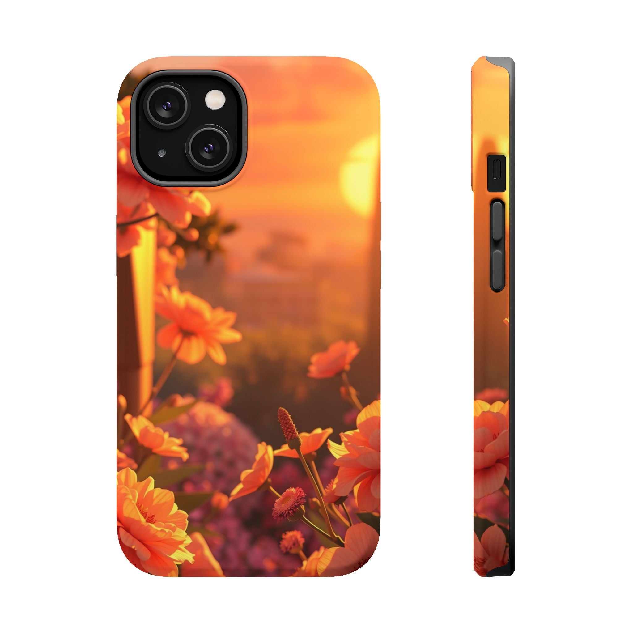 iPhone Garden Party Bloom Electric Art Slim Everyday Designer Case · iPhone Case