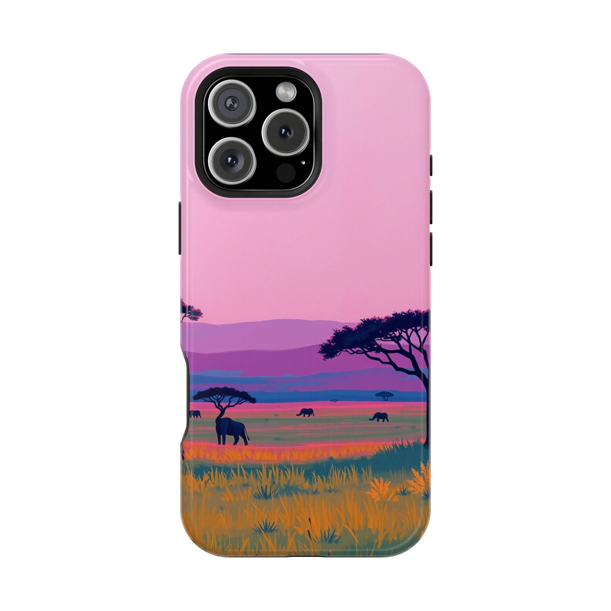 iPhone Savanna Horizon Electric Art Slim Everyday Designer Case · iPhone Case