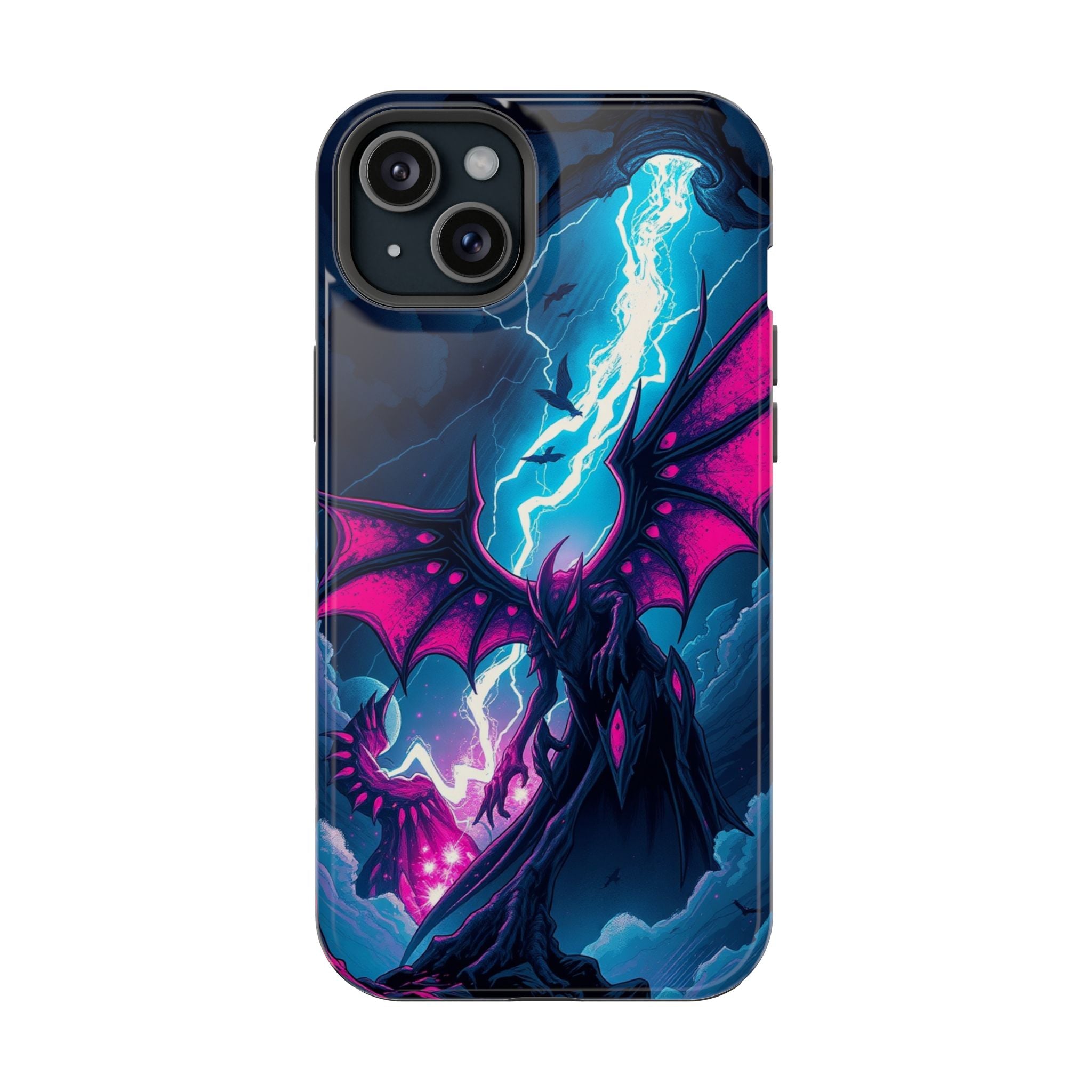 iPhone Radiant Hatching Storm Design Slim Everyday Designer Case · iPhone Case