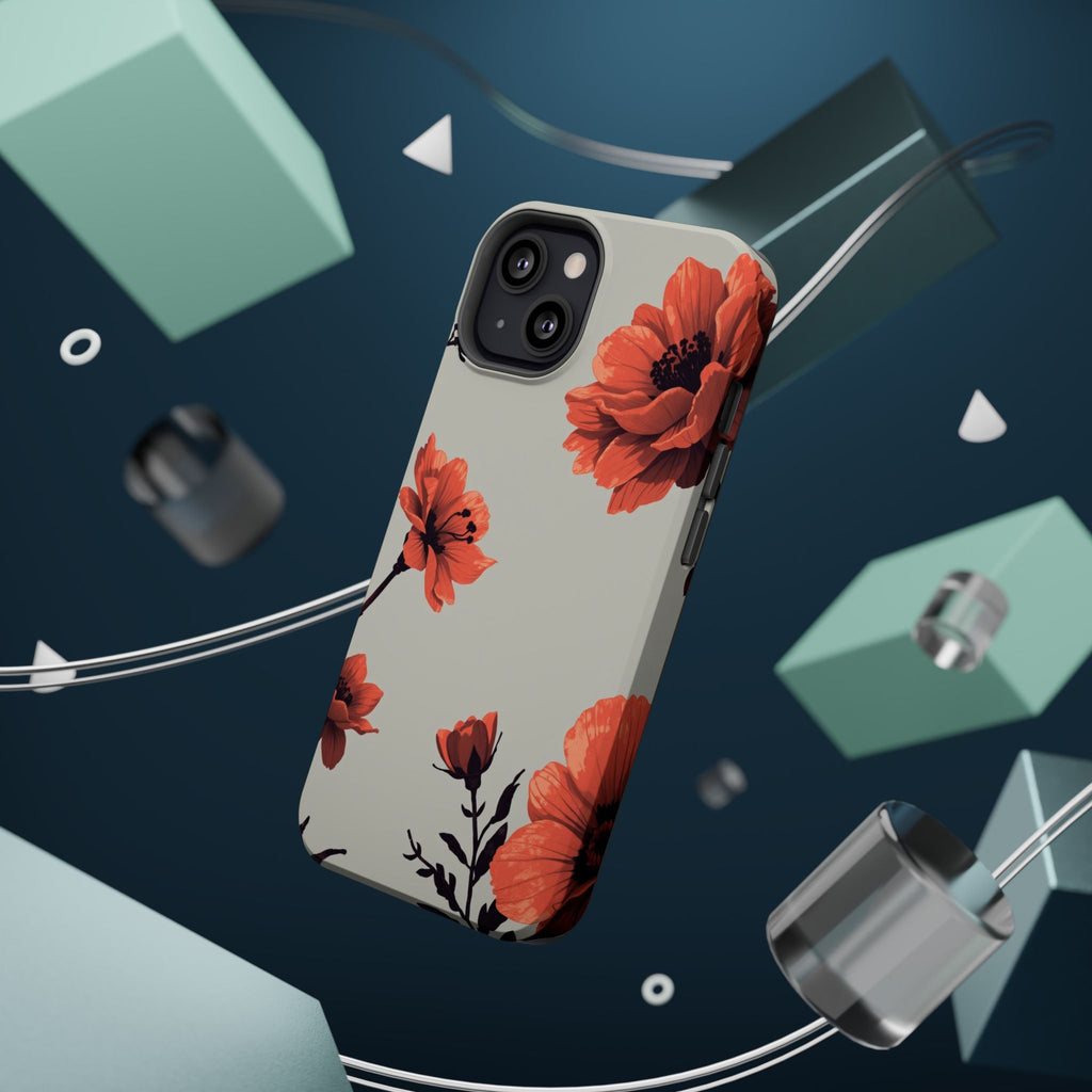 iPhone Dreamy Floral Ink Wash Design Slim Everyday iPhone 13 Designer · iPhone C