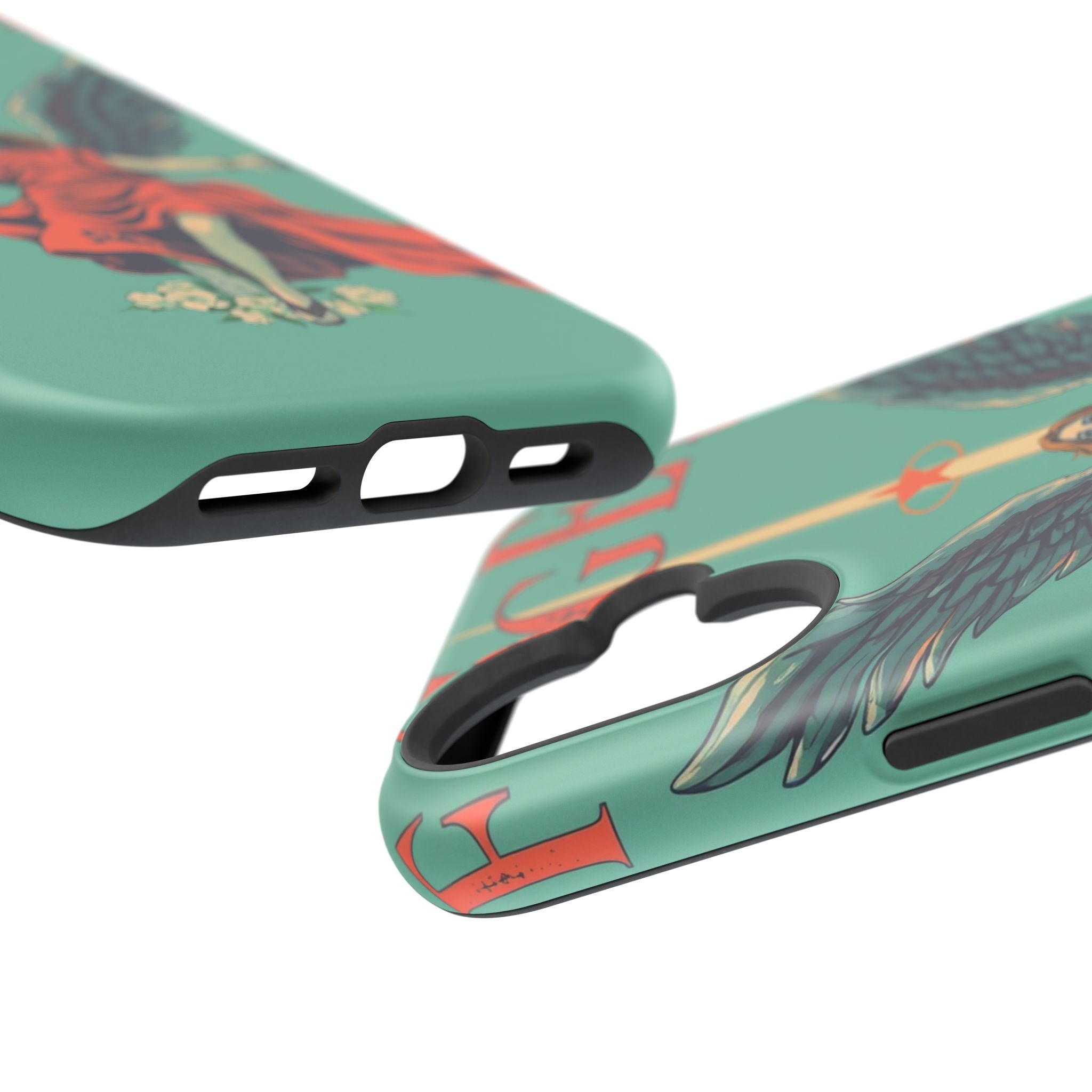 iPhone Radiant Fallen Angel Design Bold Modern Everyday Snap Case · iPhone Case