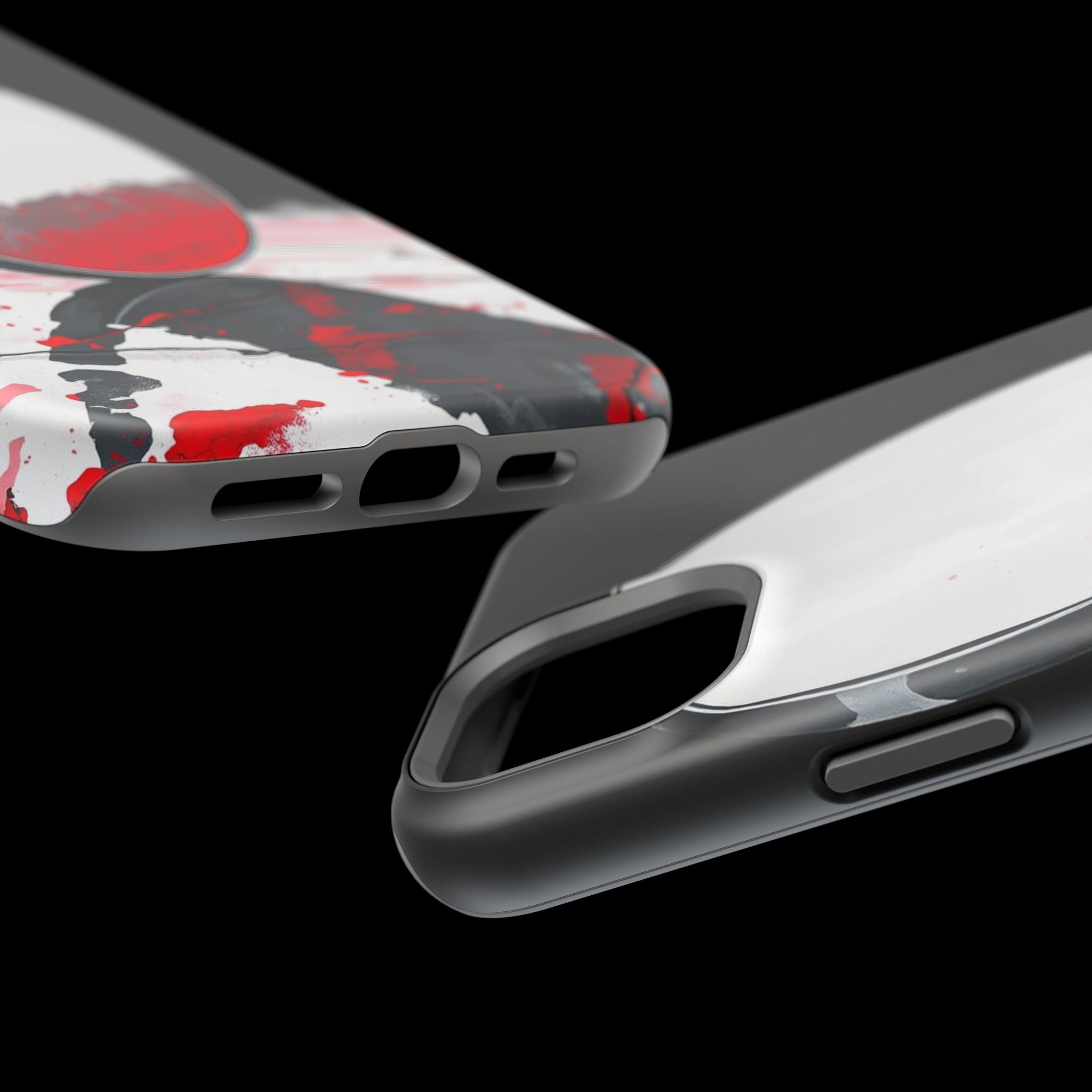 iPhone Earthy Salt Flat Mirror Design Slim Everyday Designer Case · iPhone Case
