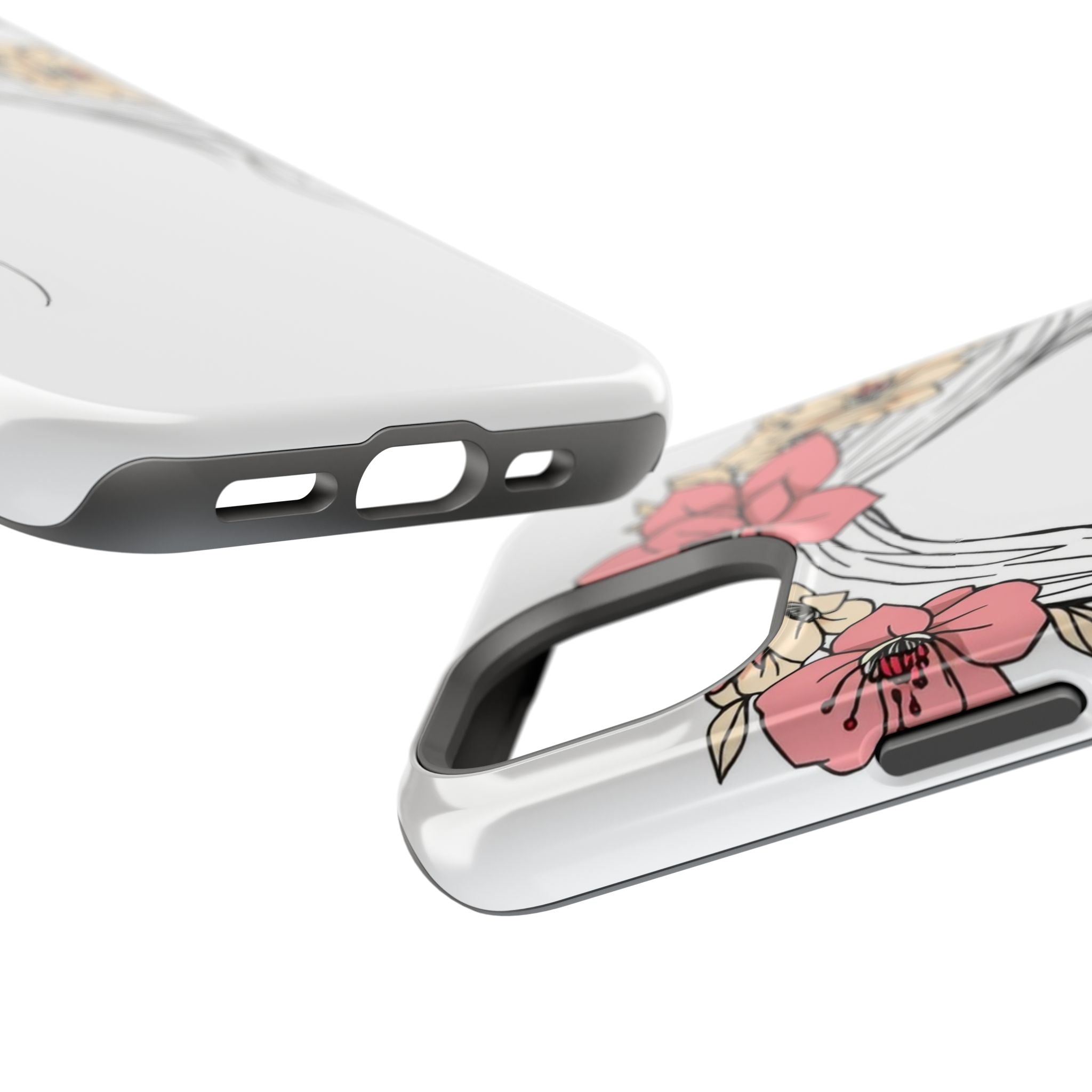 iPhone Floral Crown Electric Art Bold Modern Everyday Snap Case · iPhone Case