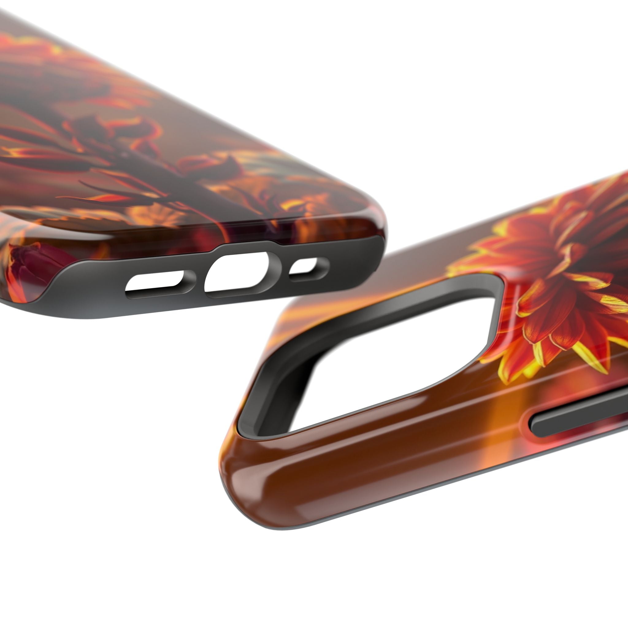 iPhone Mustard And Rust Ranunculus Stack Slim Everyday iPhone Designer · iPhone